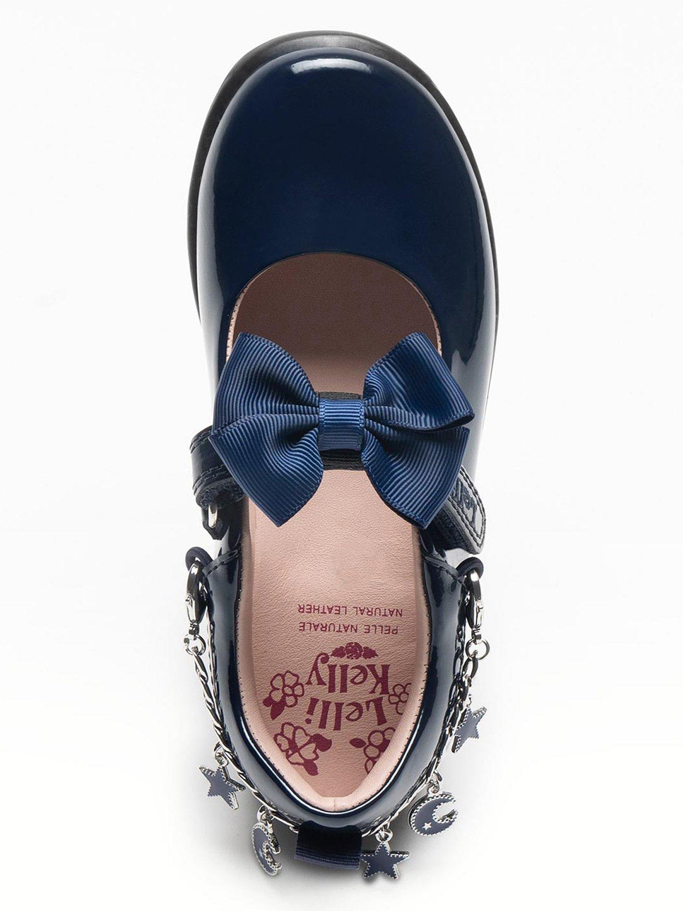 lelli-kelly-lelli-kelly-alexandra-navy-bracelet-removeable-bow-patent-shoe-navyoutfit