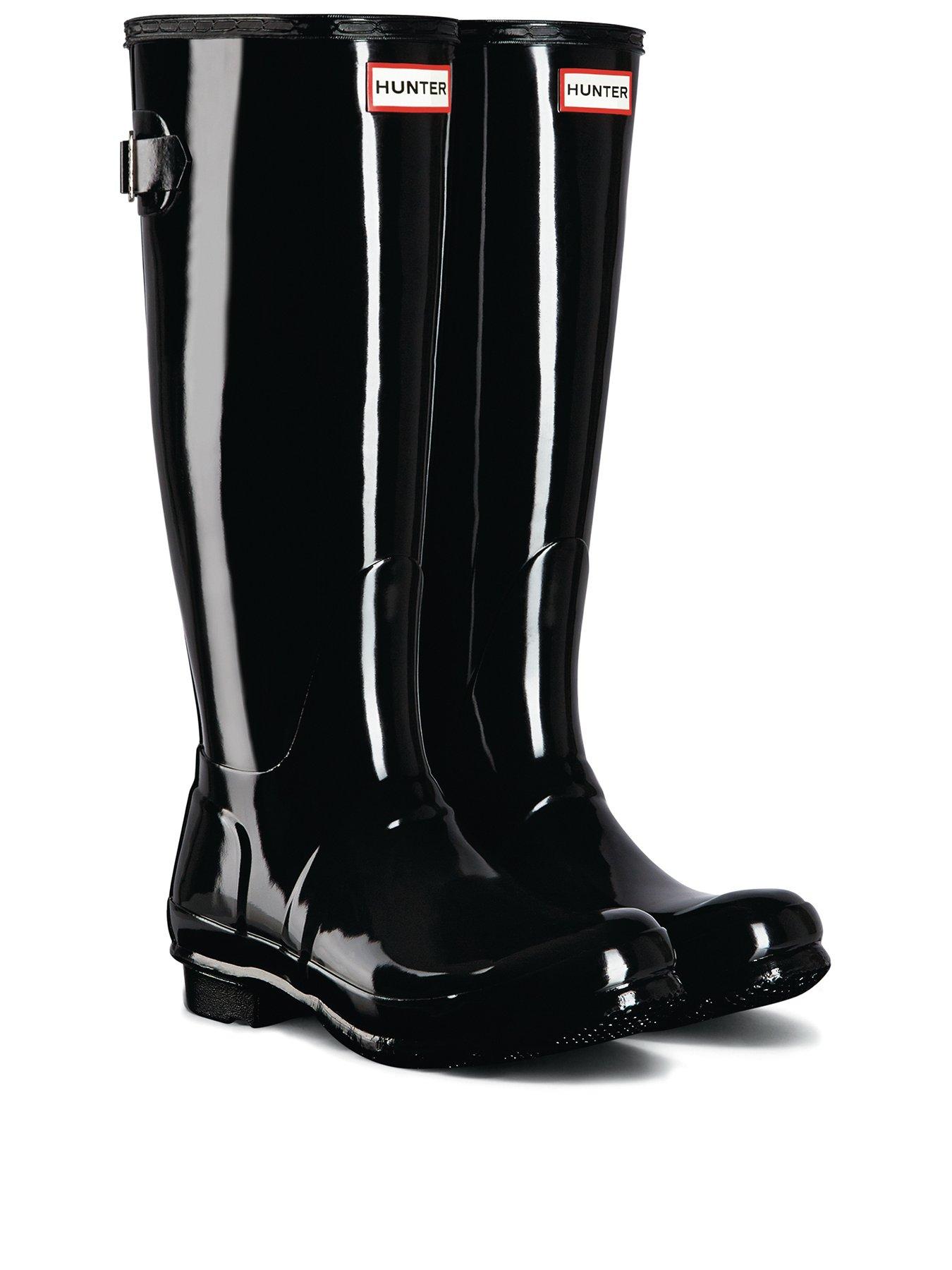 hunter-back-adjustable-tall-gloss-blackstillFront