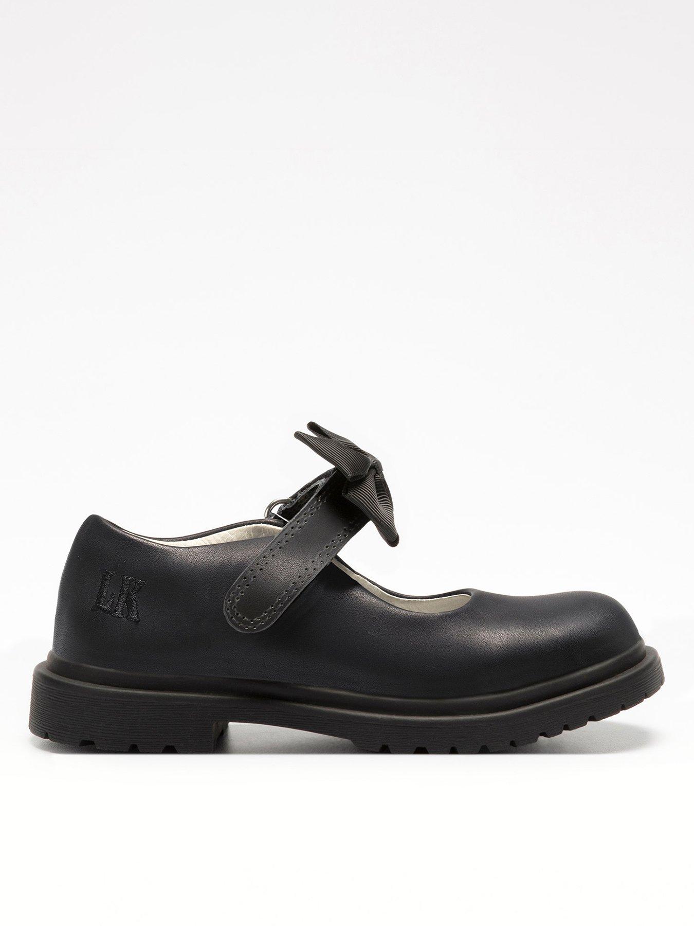 Image 1 of 1 of Lelli Kelly Lelli Kelly Miss Lk Masie Bow Mary Jane School Shoe - Black