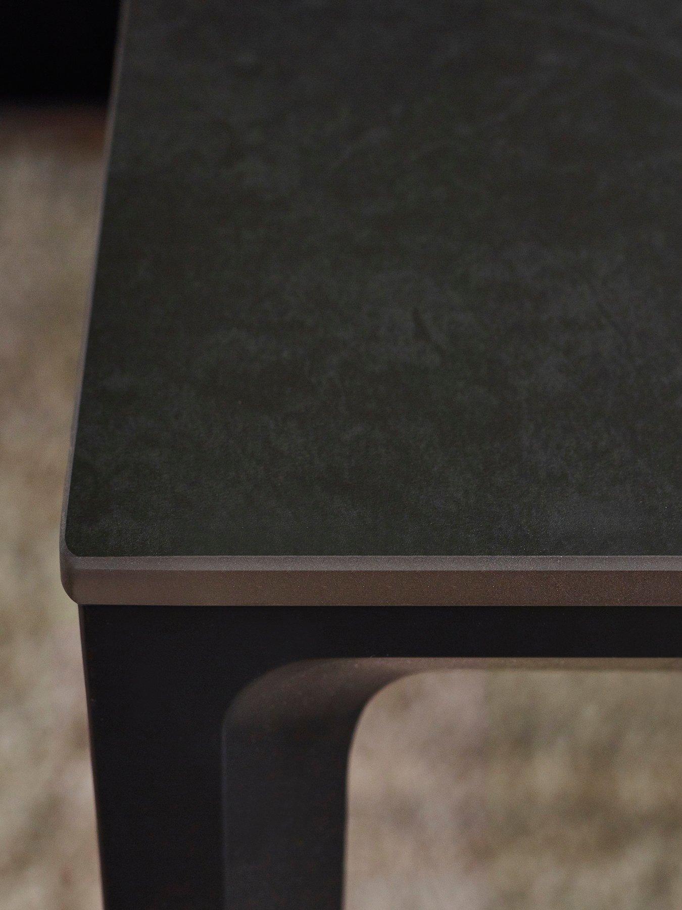Image 5 of 6 of Julian Bowen Miami Rectangular Stone Top Dining Table