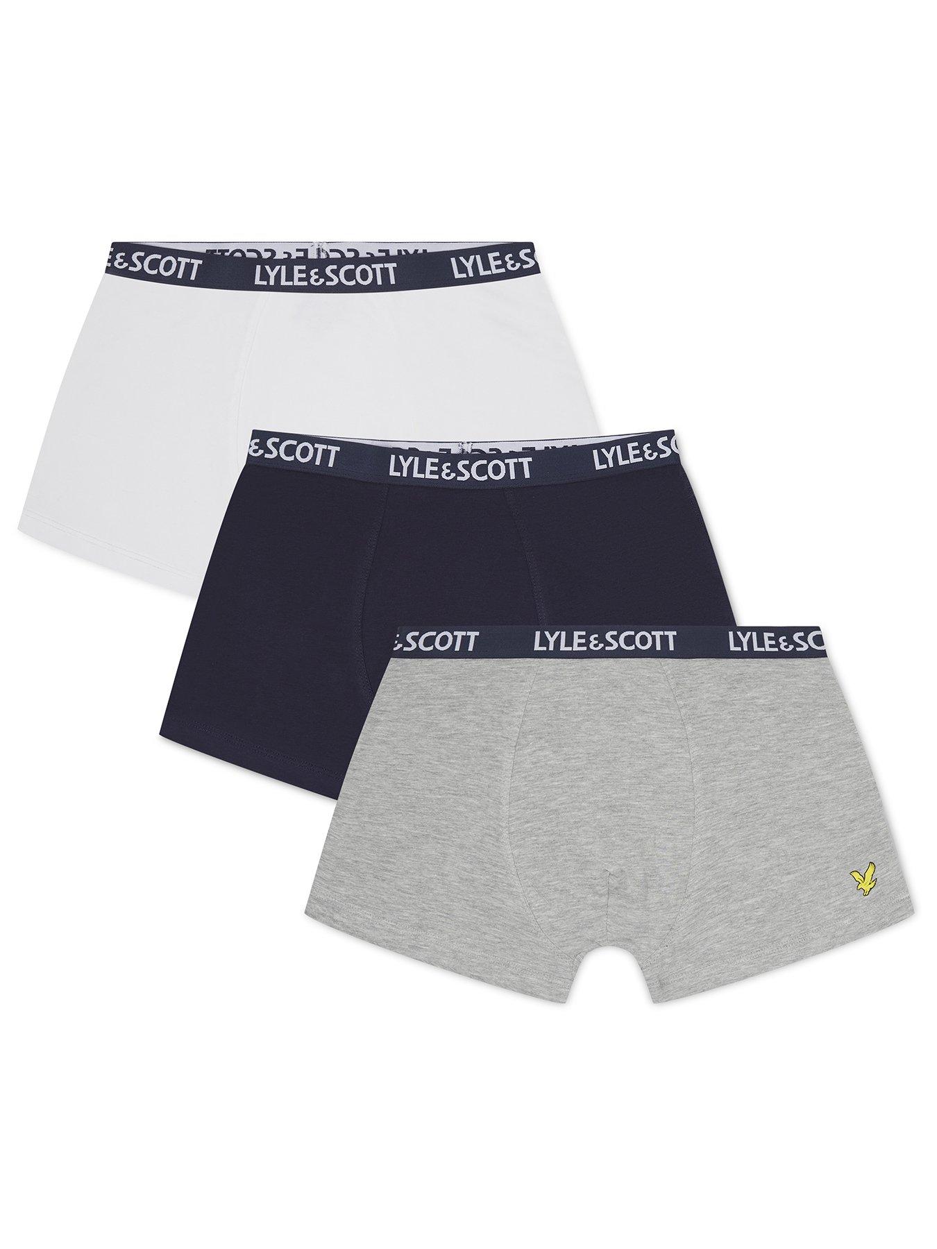 Image 1 of 4 of Lyle & Scott 3 Pack Core Trunks - Multi