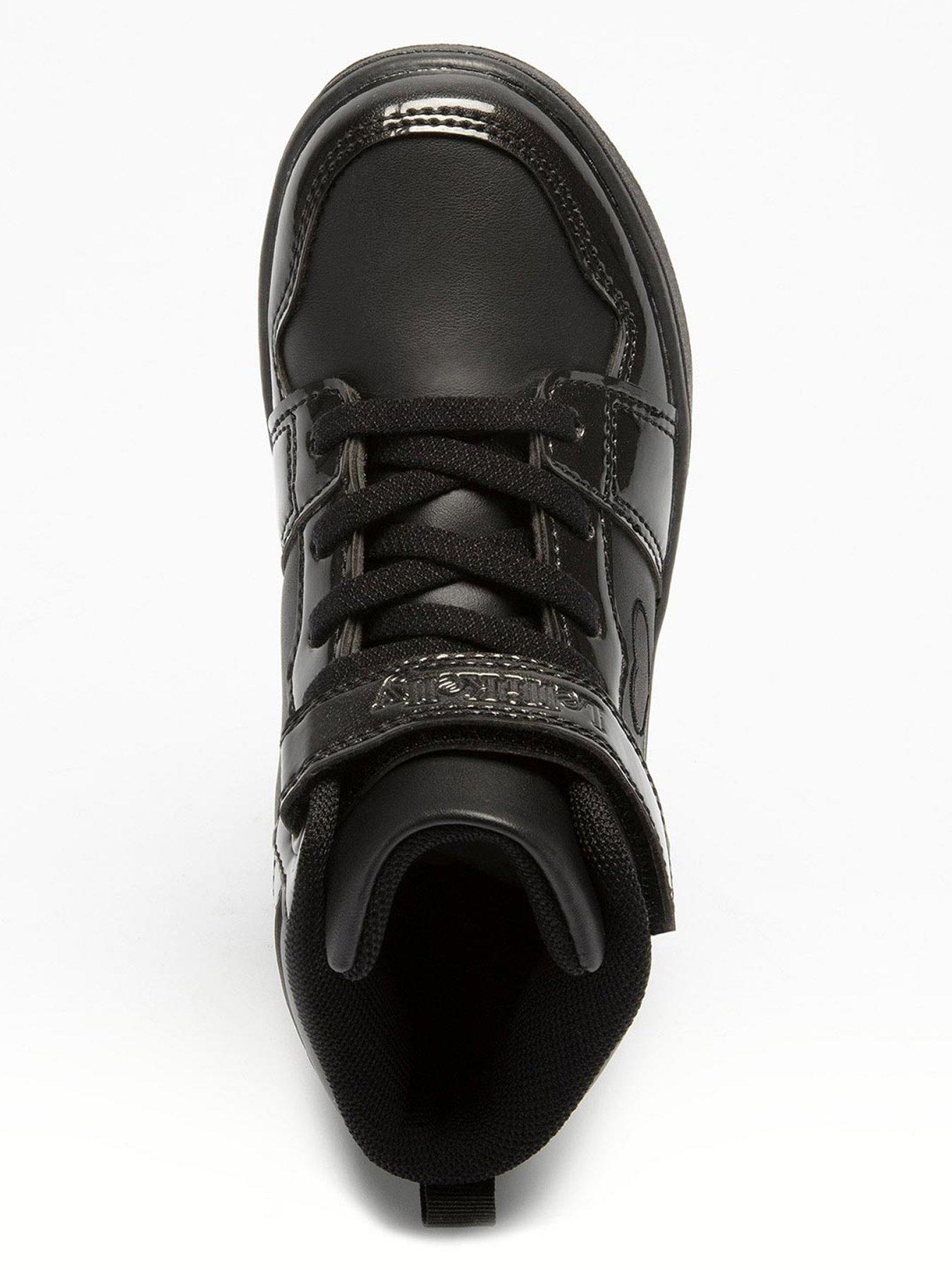 Image 3 of 3 of Lelli Kelly Paris Patent Mid High Top Trainer - Black