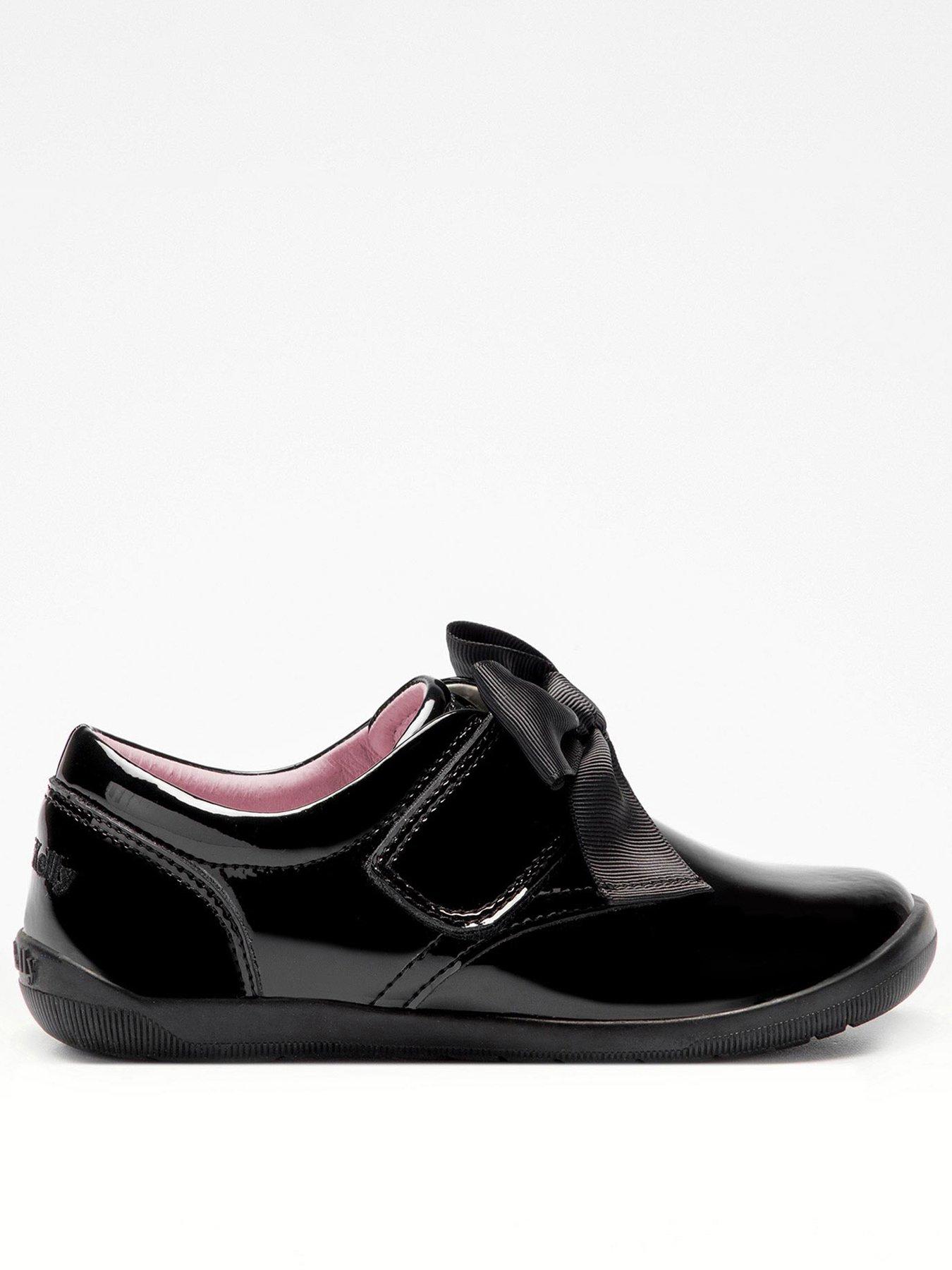 undefined Lelli Kelly Elizabeth Bow School Shoe - Black