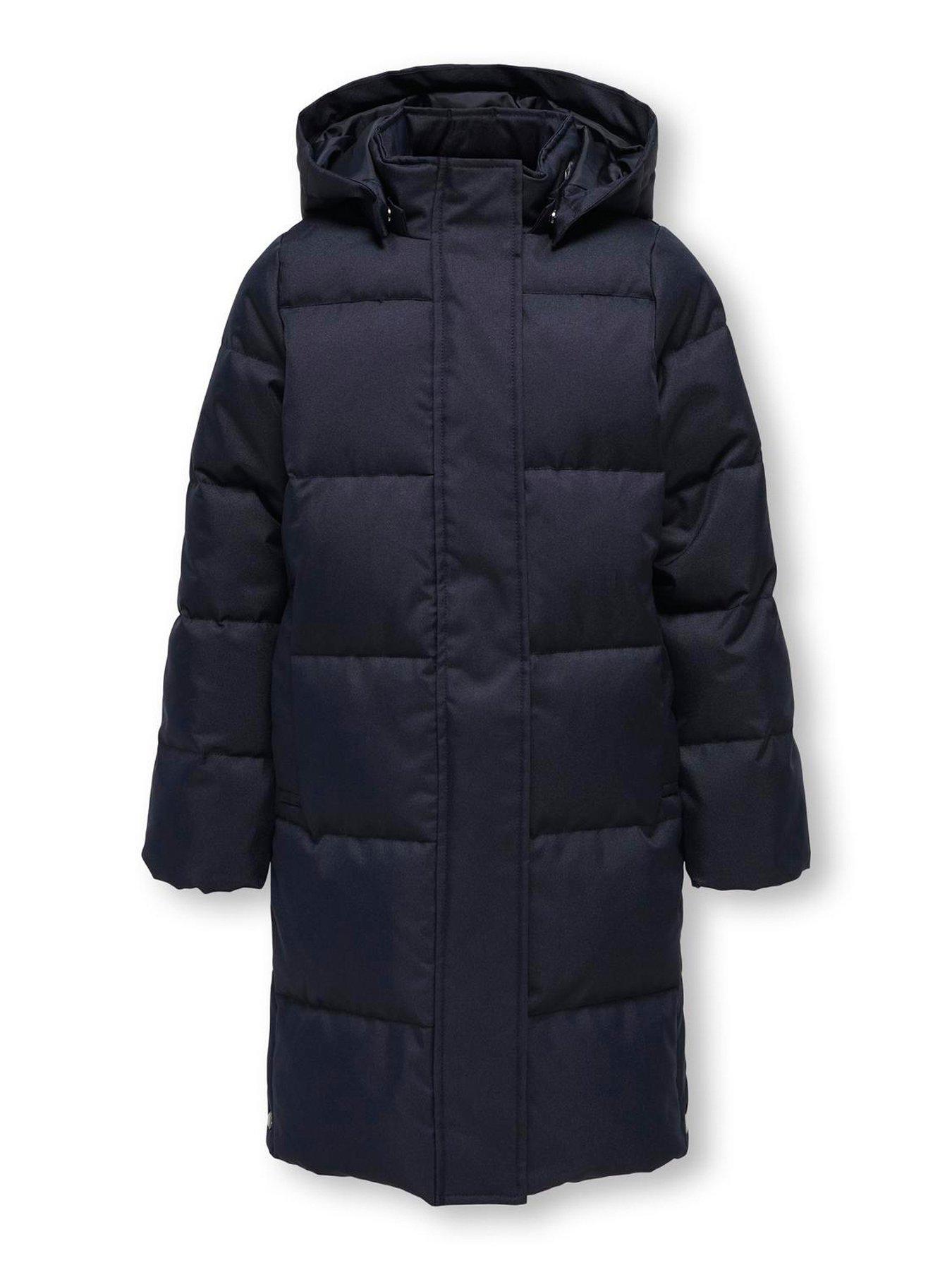 only-kids-girls-irene-long-padded-coat-navystillFront