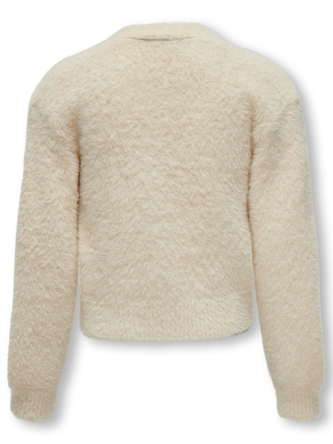 only-kids-girls-fluffy-cardigan-creamback