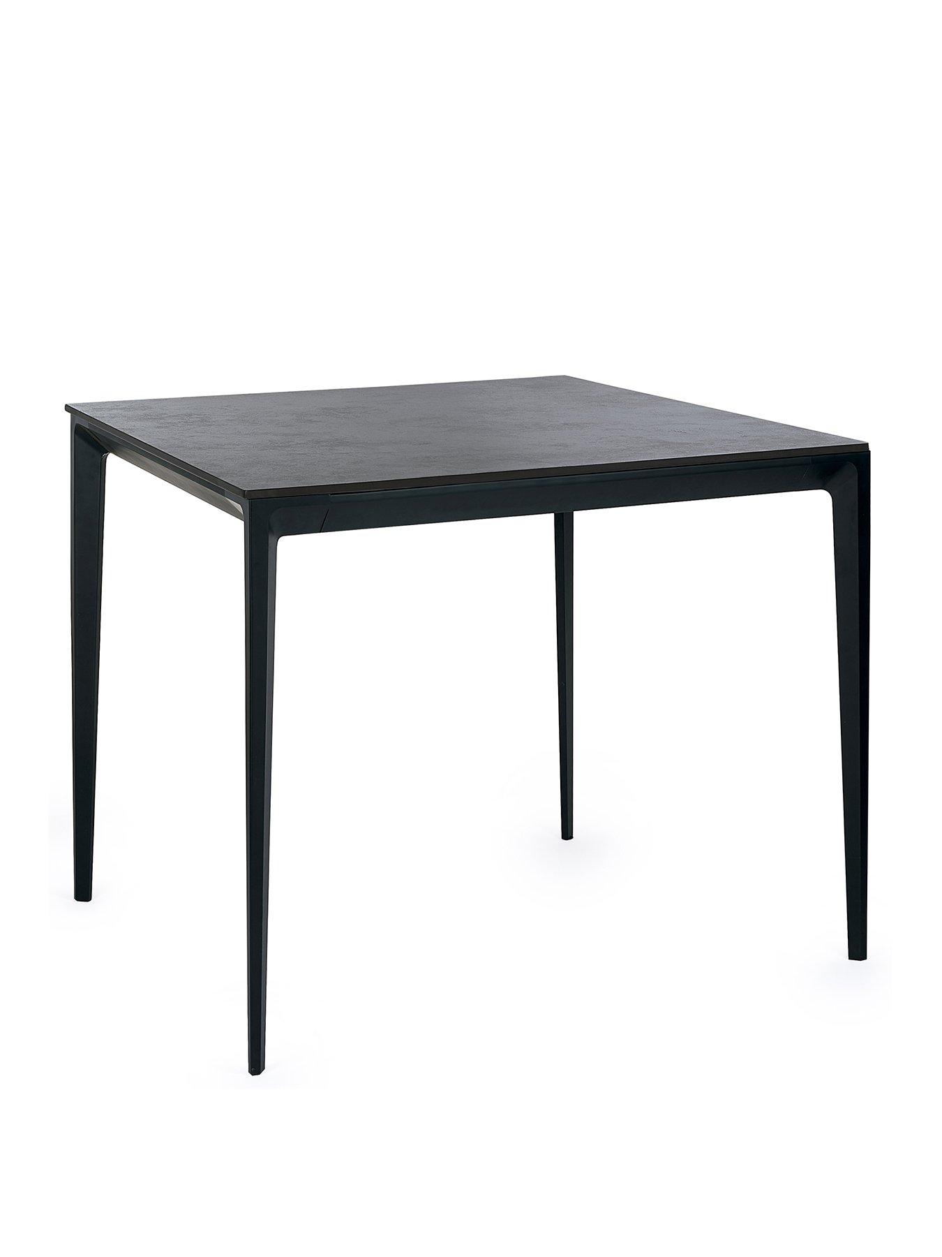 Image 1 of 5 of Julian Bowen Miami Square Stone Top Dining Table