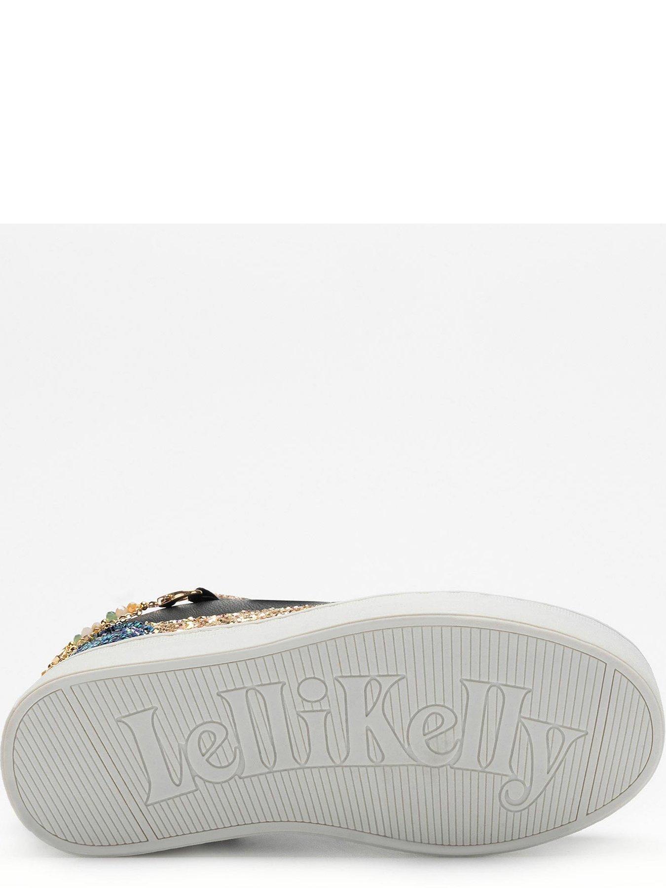 Image 4 of 4 of Lelli Kelly Gioiello Bracelet Glitter Trainer - Black