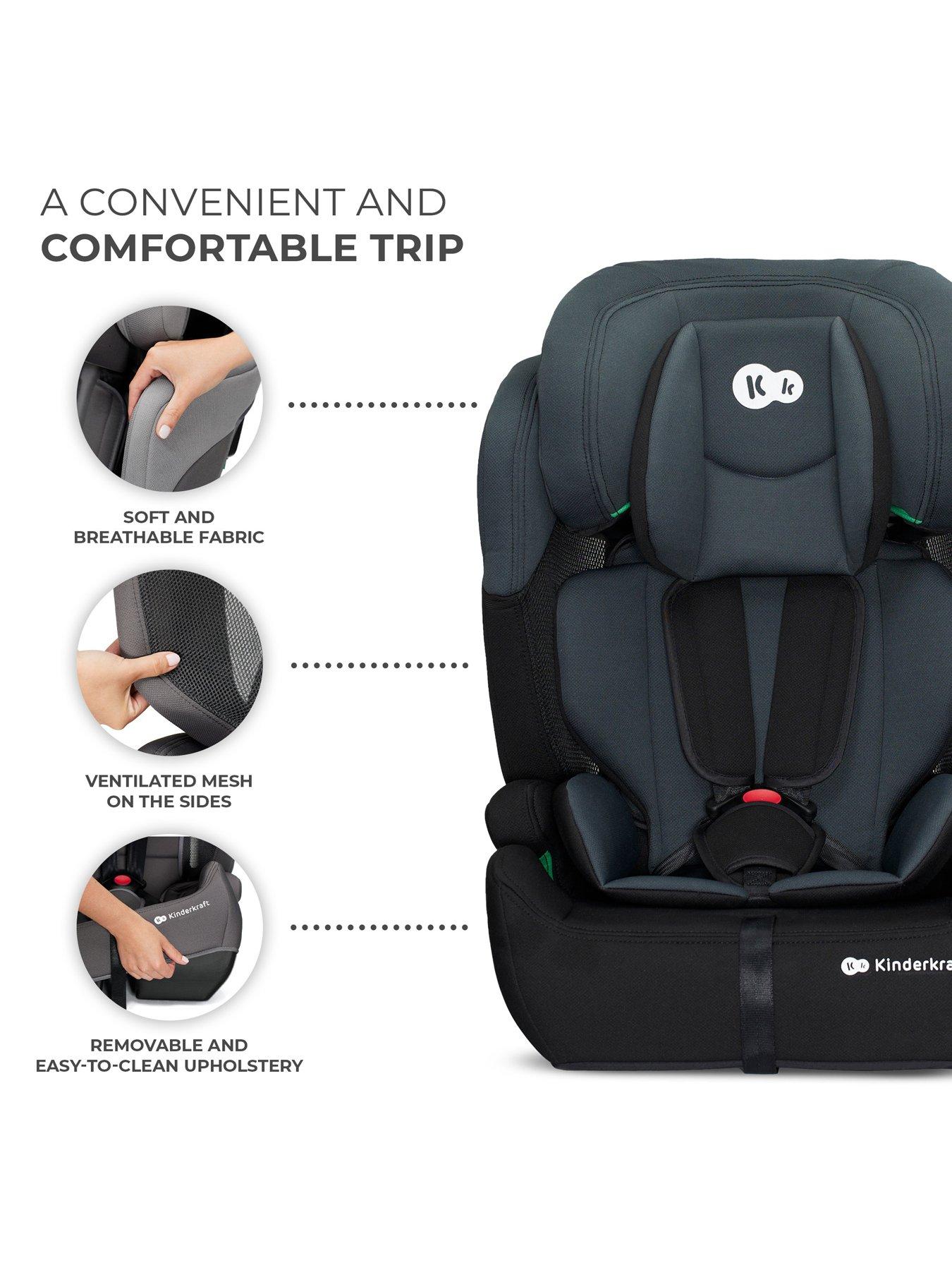 Kinderkraft Car Seat COMFORT UP i-Size (76-150 cm) Black Very