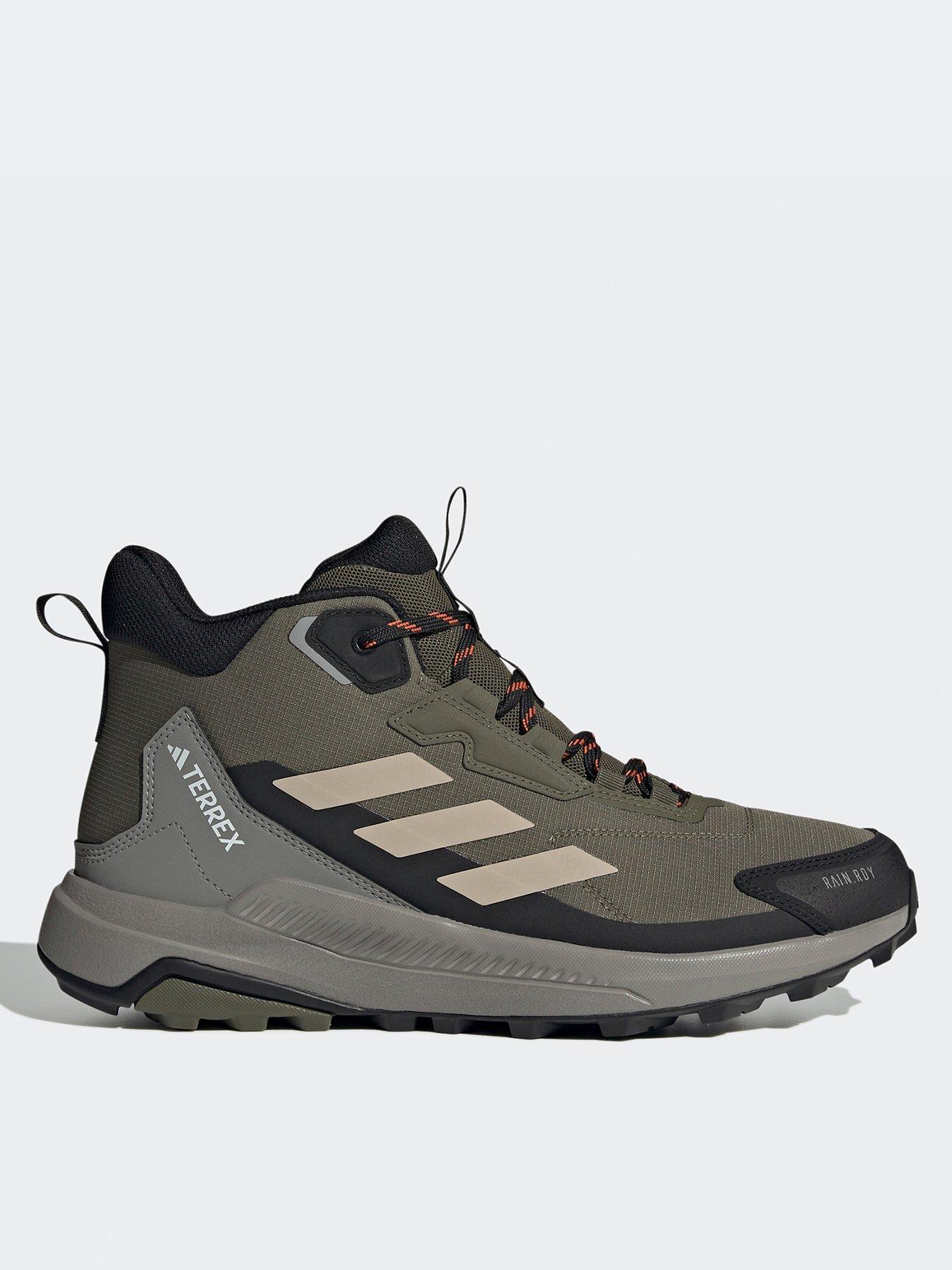 adidas-terrex-mens-anylander-rain-ready-waterproof-hiking-boots--khakifront