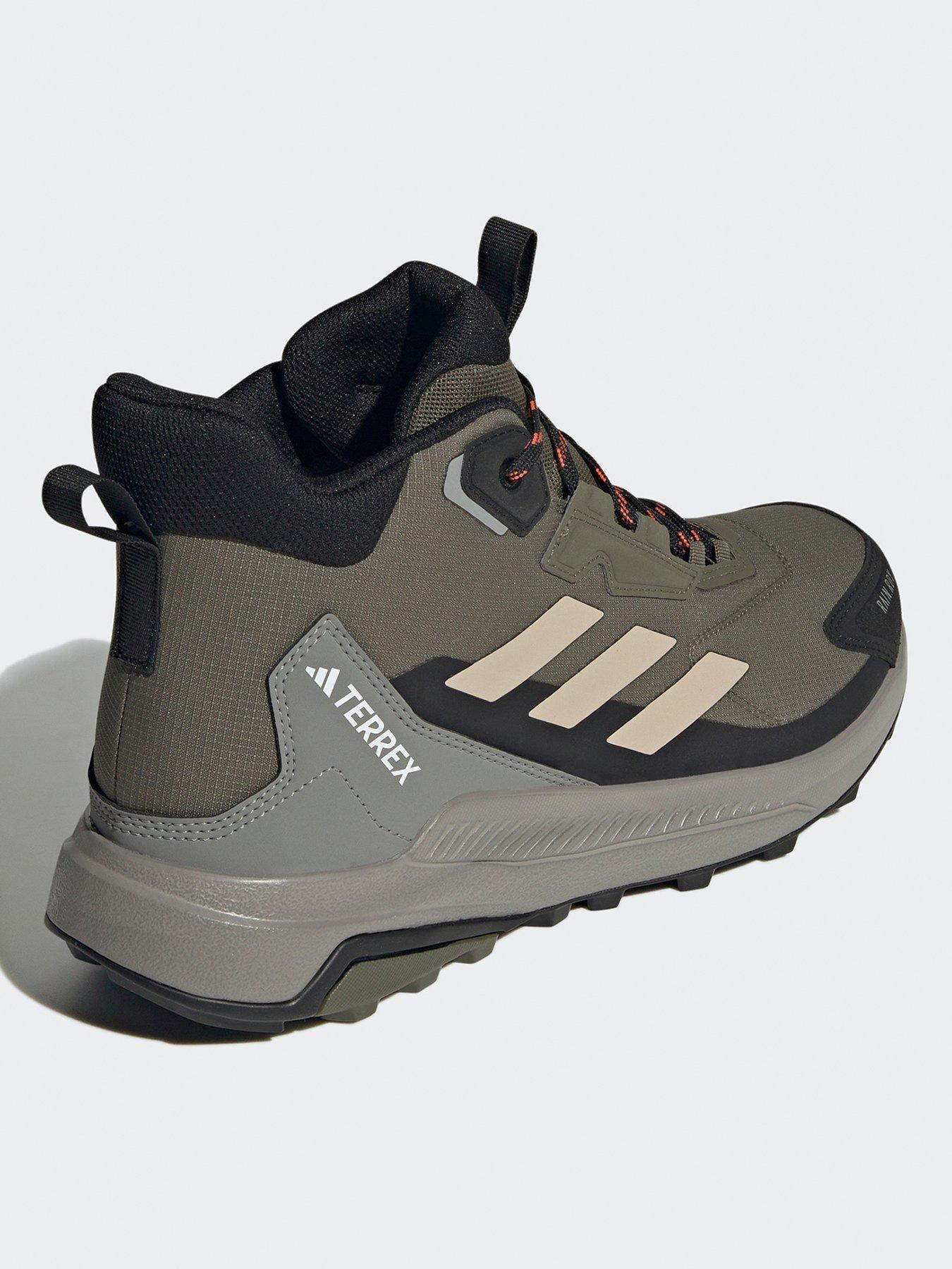 adidas Terrex Mens Anylander Rain Ready Waterproof Hiking Boots khaki Very Ireland