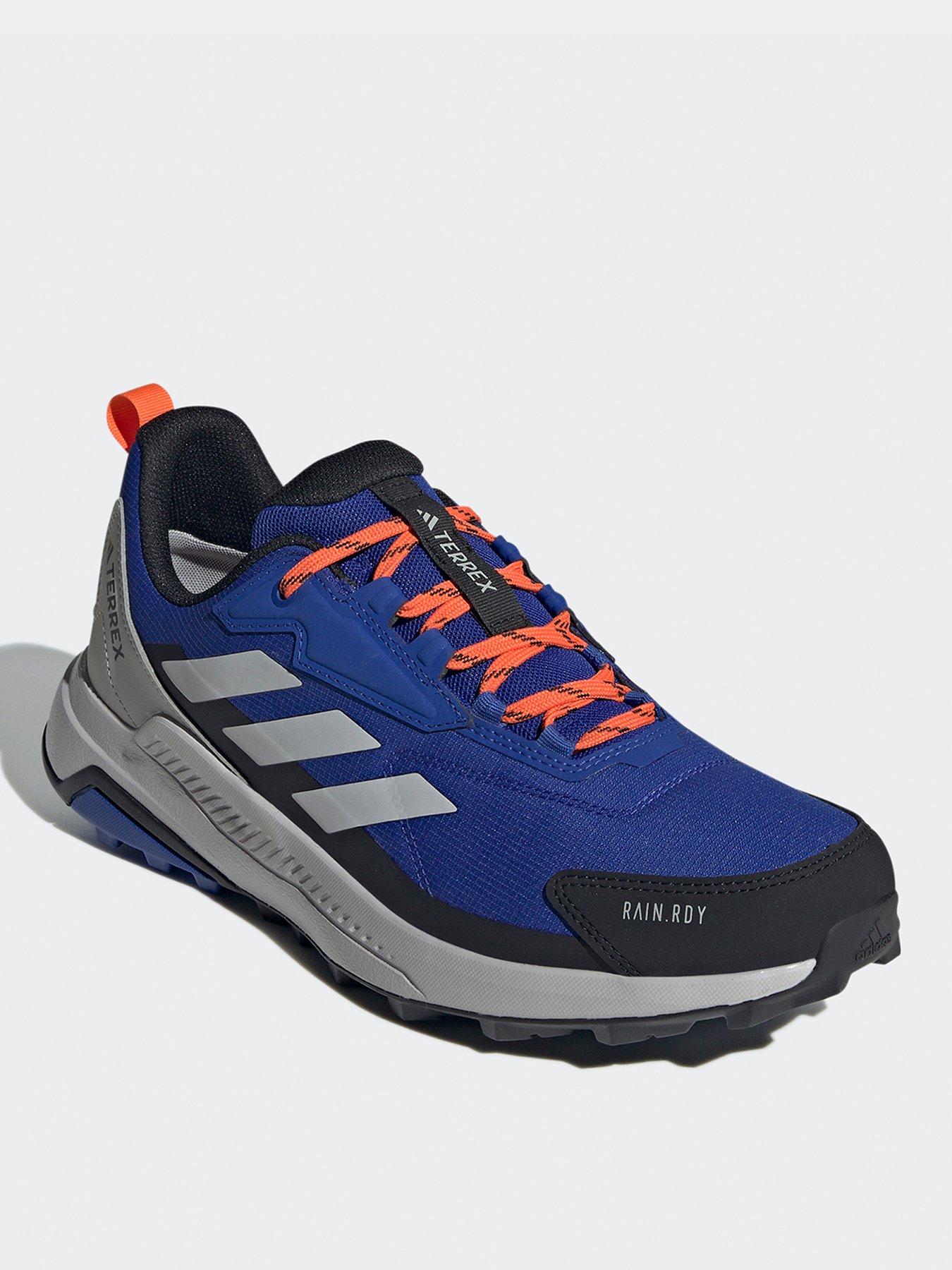 adidas-terrex-mens-anylander-rain-ready-waterproof-hiking-shoes-bluestillFront