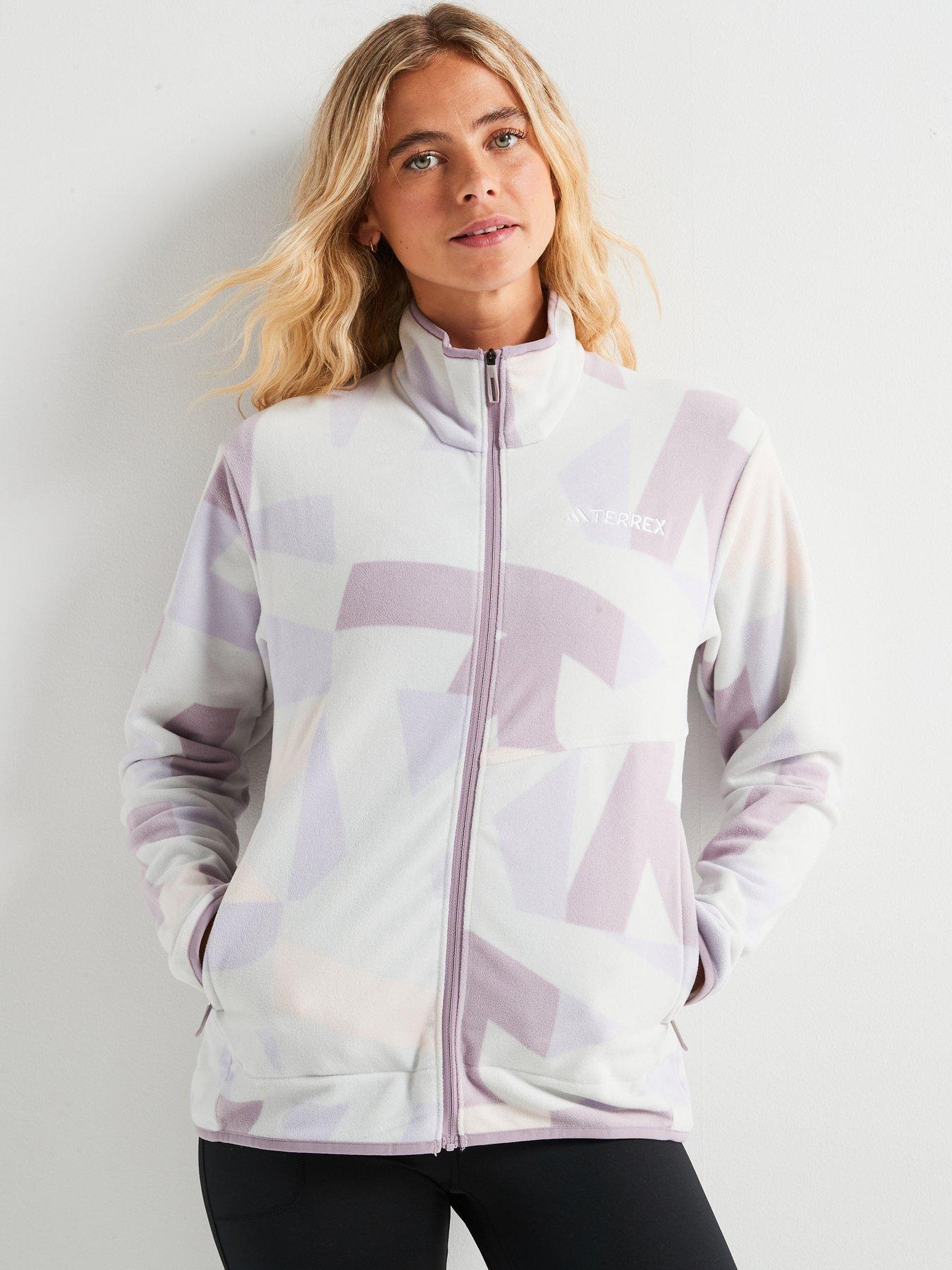 adidas-terrex-womens-printed-full-zip-fleece--purple