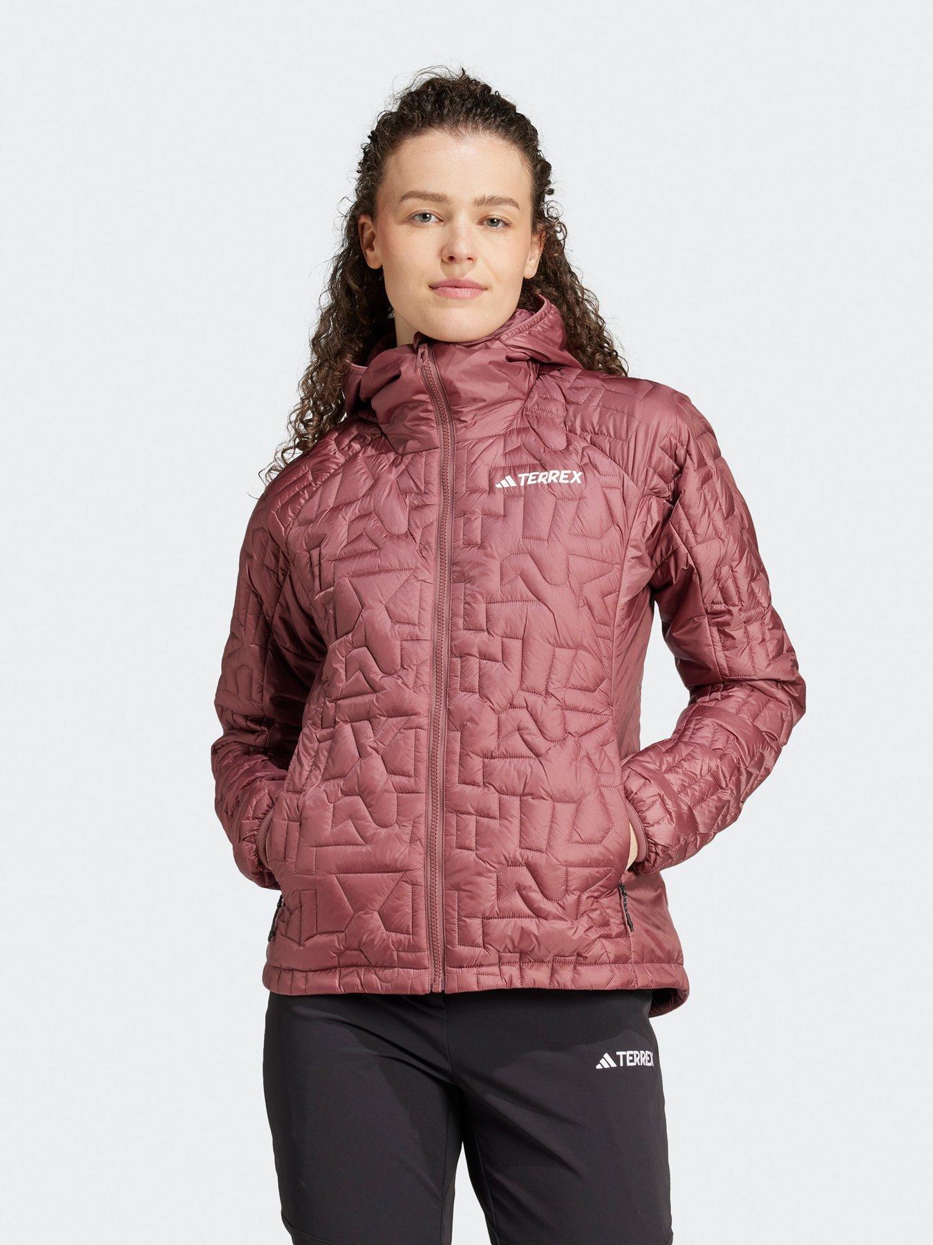 adidas-terrex-womens-xpr-lightly-filled-hiking-jacket-dark-pinkfront