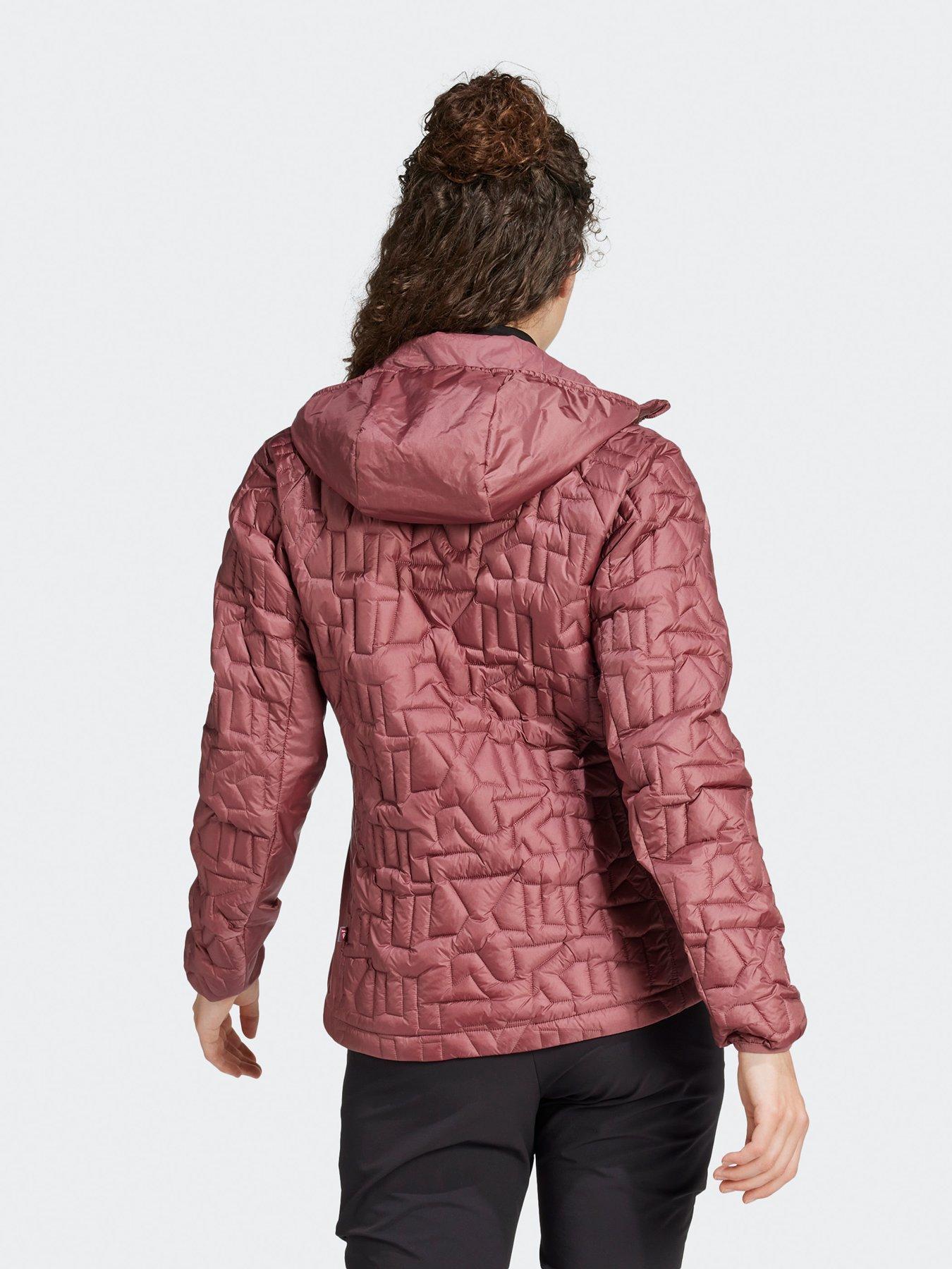 adidas-terrex-womens-xpr-lightly-filled-hiking-jacket-dark-pinkstillFront