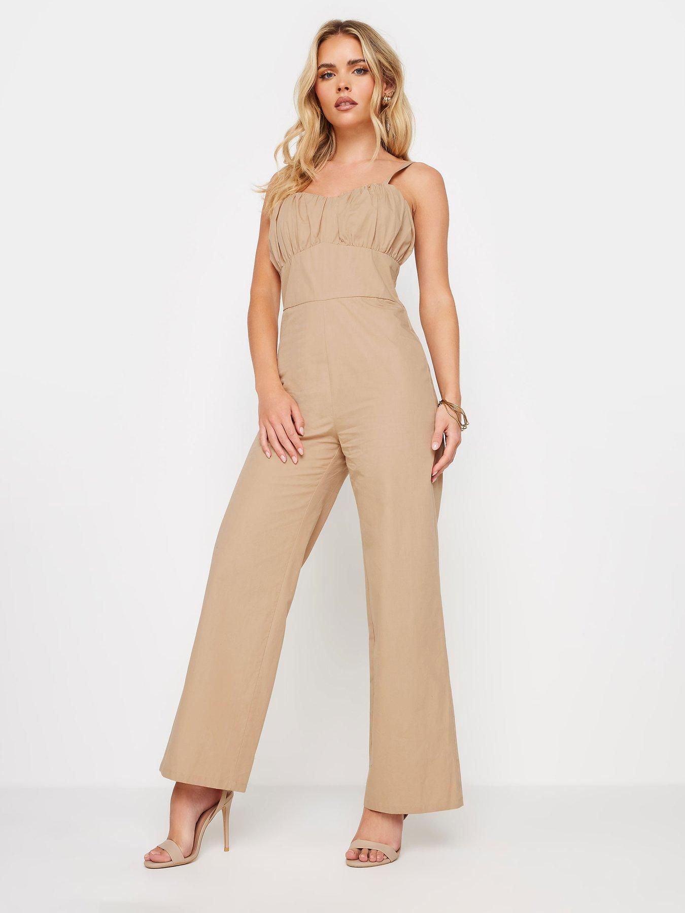 pixiegirl-petite-bust-detail-jumpsuit-natural