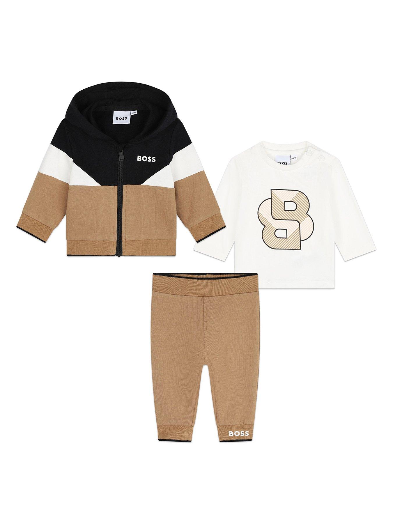 boss-newborn-baby-boys-gift-boxed-tracksuit-t-shirt-set-beige