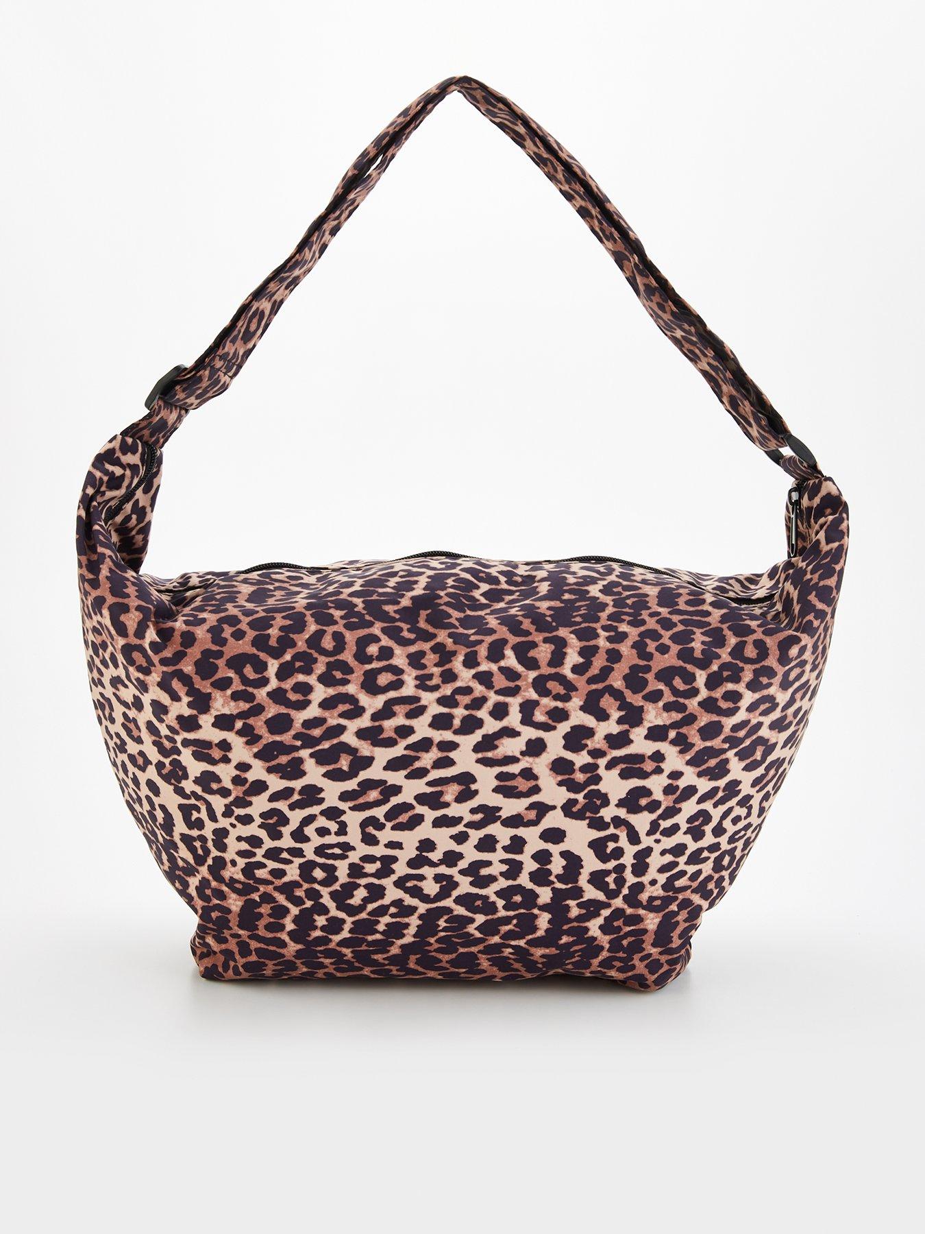 PIECES Amanda Extra Large Leopard Bumbag - Multi