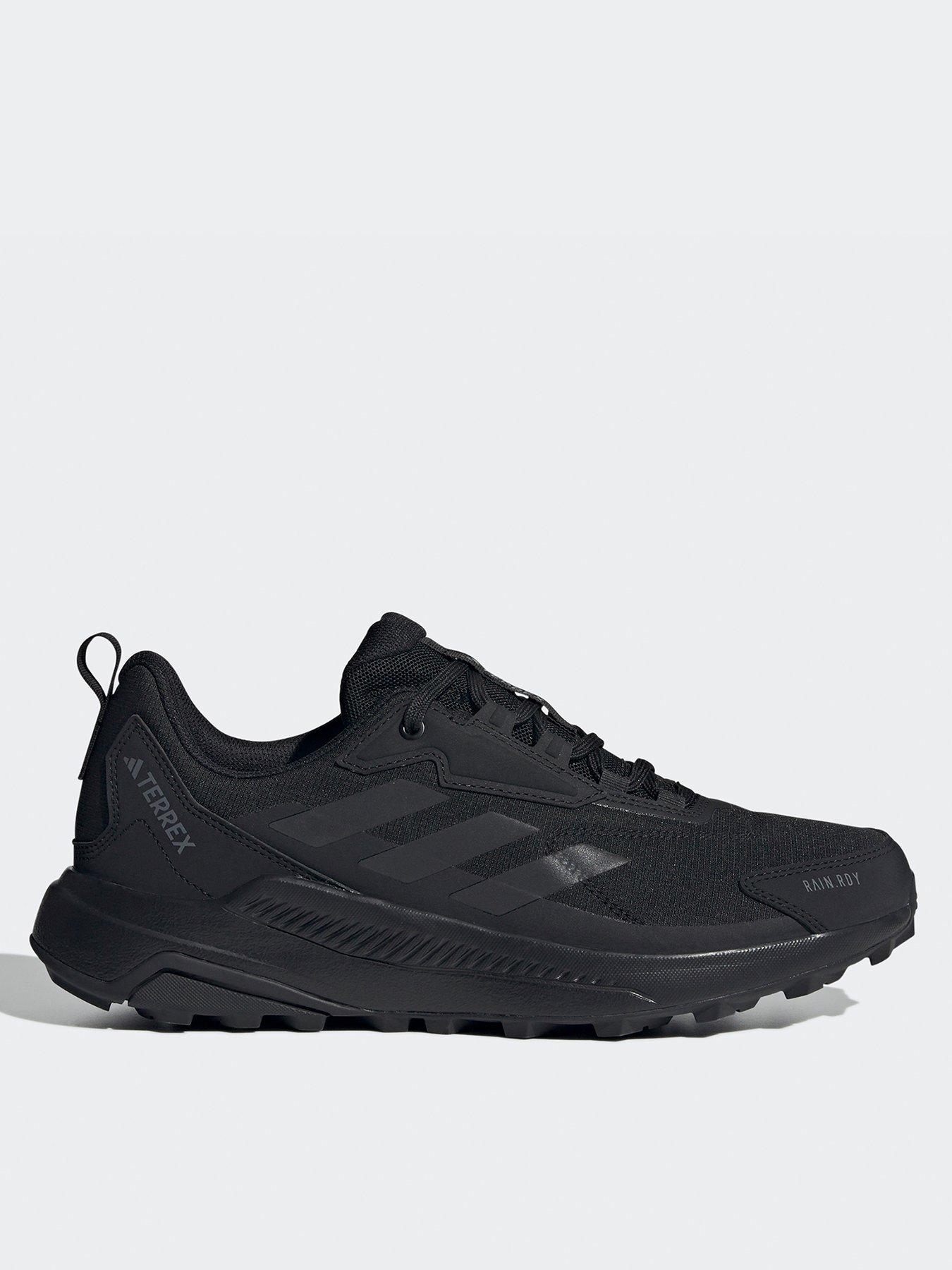Image 1 of 6 of adidas Terrex Mens Anylander Rain Ready Waterproof Hiking Shoes - Black