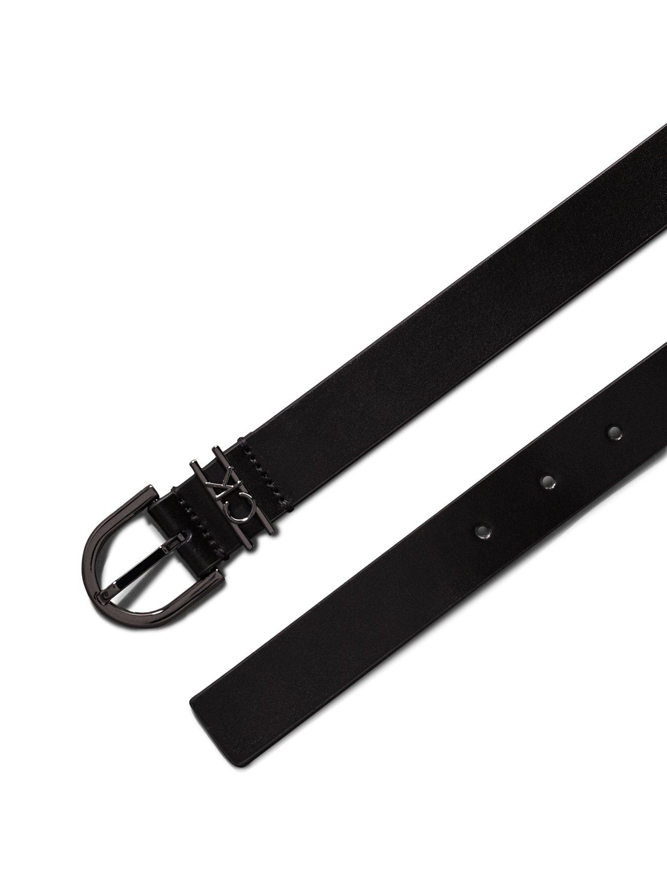 calvin-klein-logo-buckle-belt-blackstillFront