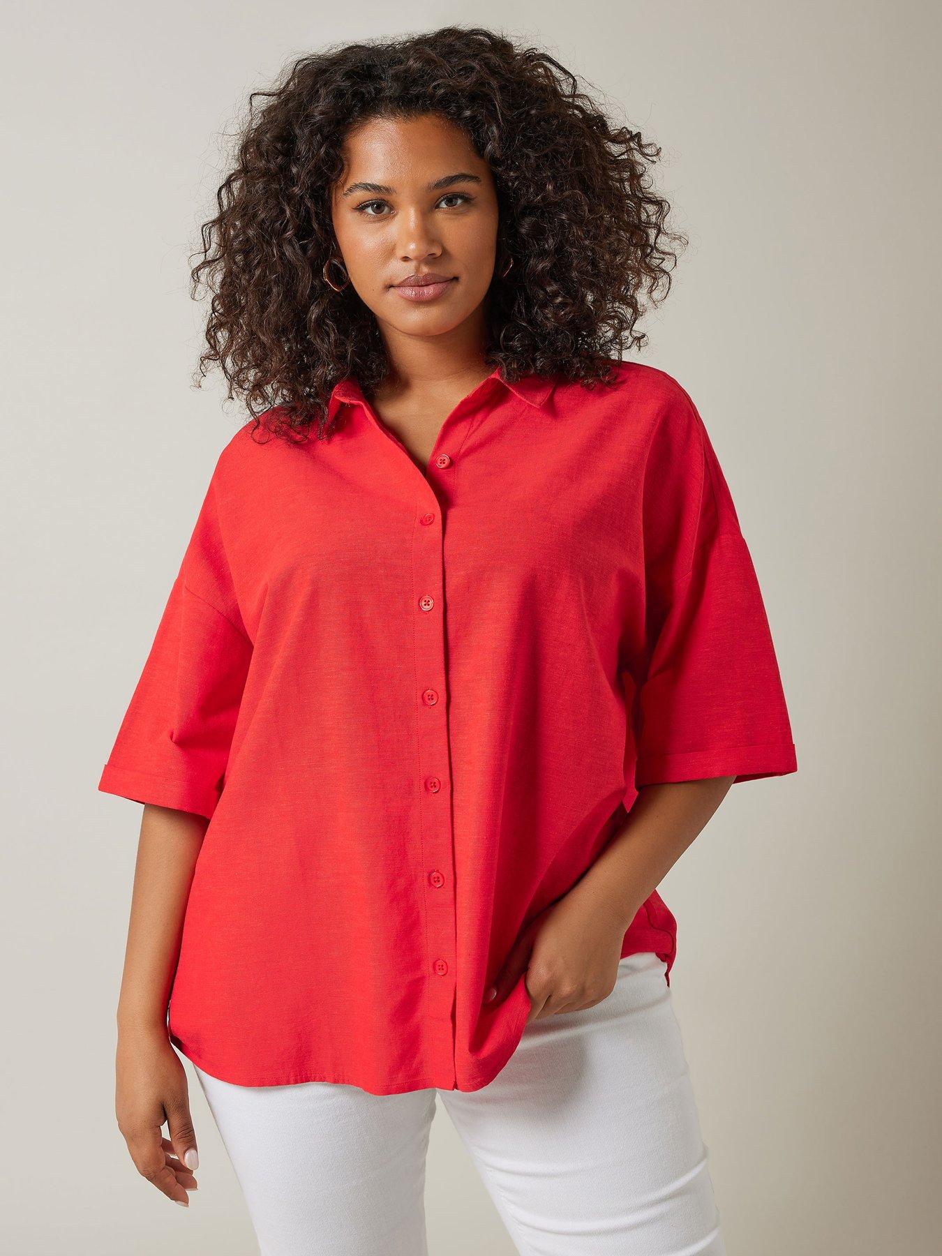 evans-short-sleeve-shirt-red