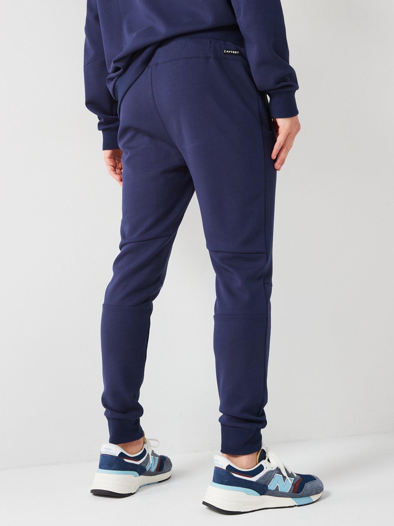 Image 2 of 4 of Aytee7 x Very Technical Interlock Jogger - Navy