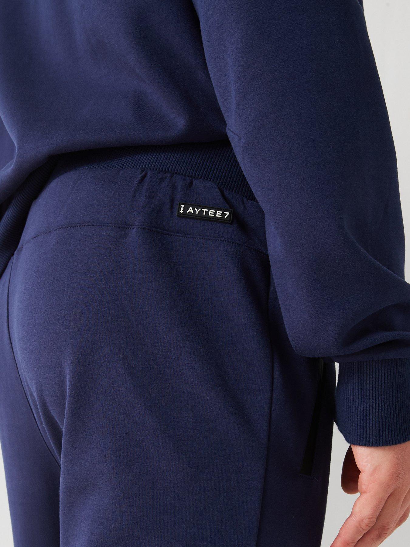 Image 4 of 4 of Aytee7 x Very Technical Interlock Jogger - Navy