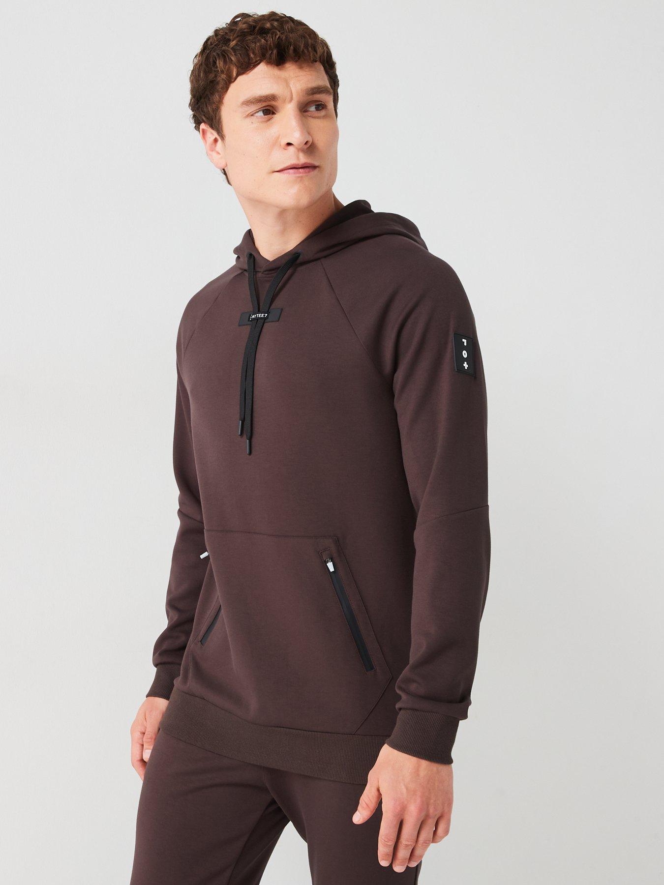 Image 1 of 5 of Aytee7 x Very Technical Interlock Hoodie - Brown