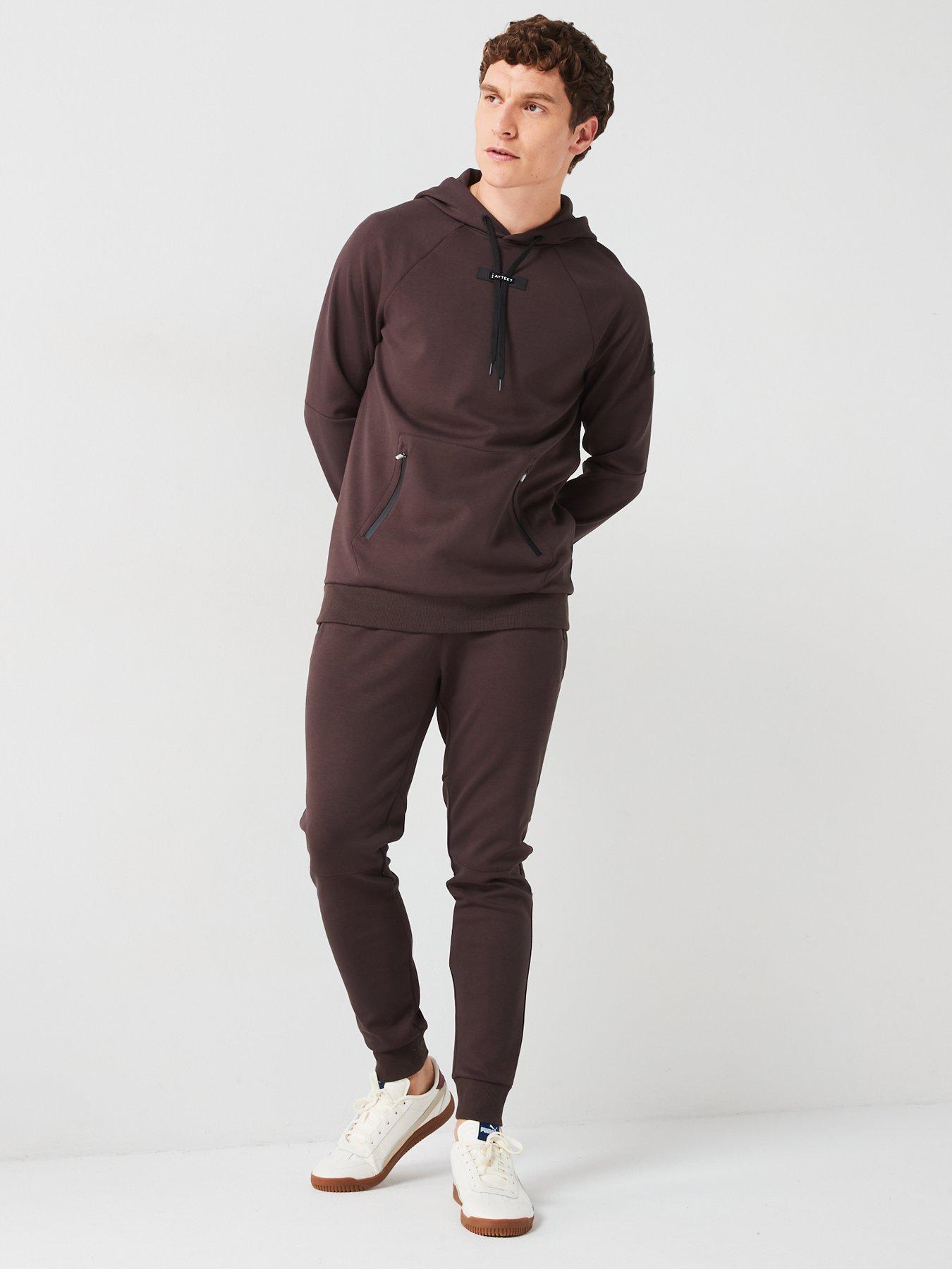 Image 3 of 5 of Aytee7 x Very Technical Interlock Hoodie - Brown