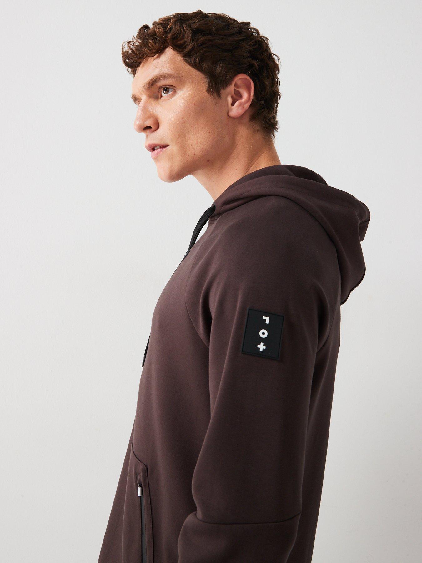 Image 4 of 5 of Aytee7 x Very Technical Interlock Hoodie - Brown