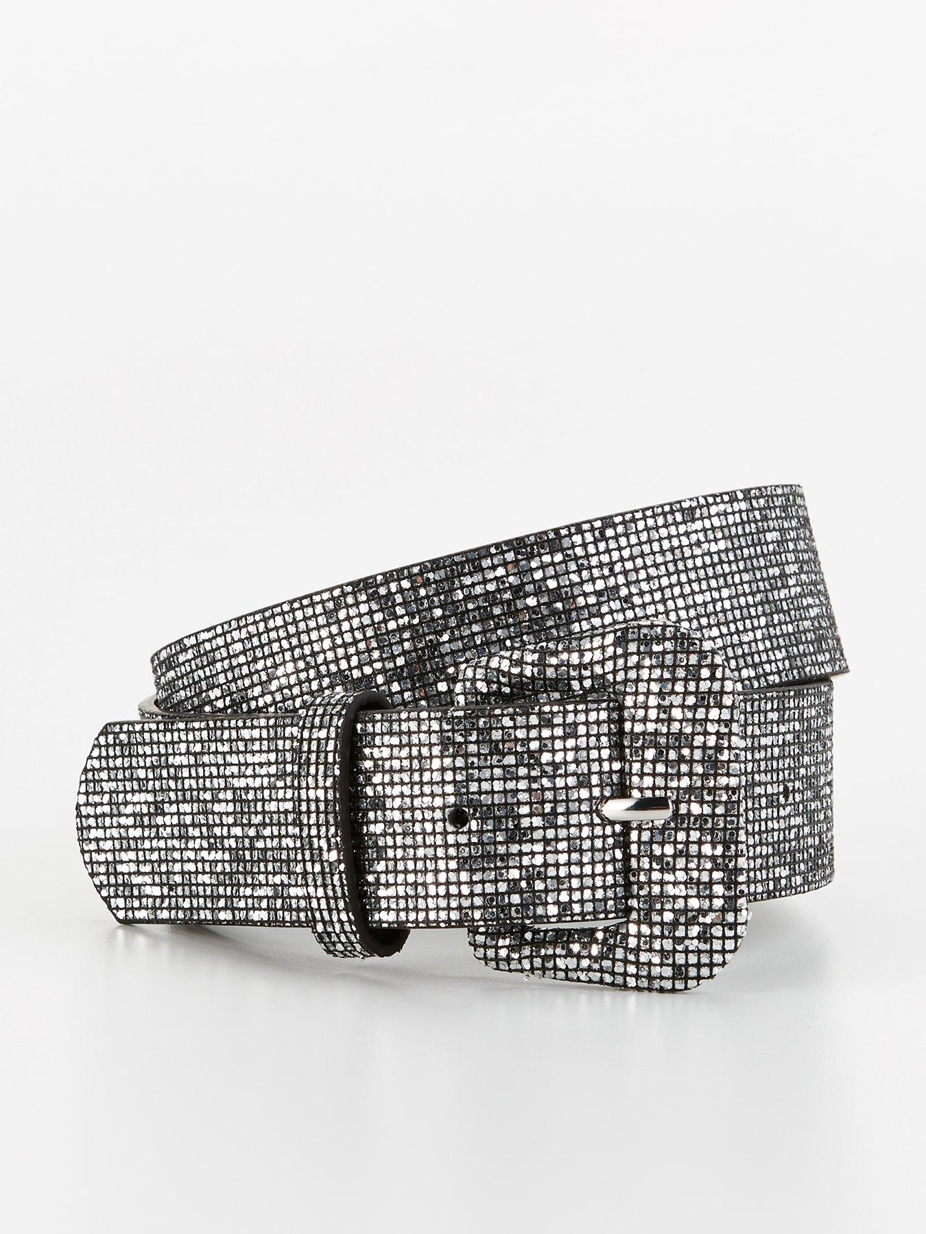 pieces-glitter-belt-silver