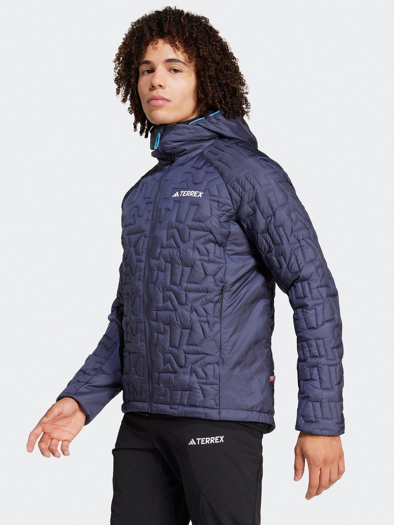 Image 1 of 5 of adidas Terrex Mens Xpr Lightly Filled Hiking Jacket - Navy