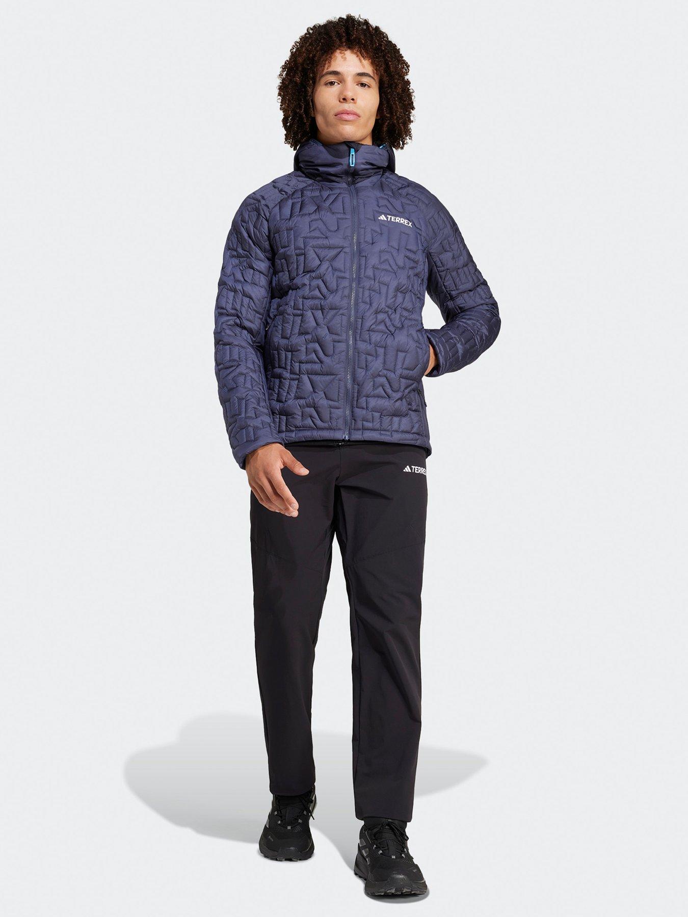 Image 3 of 5 of adidas Terrex Mens Xpr Lightly Filled Hiking Jacket - Navy