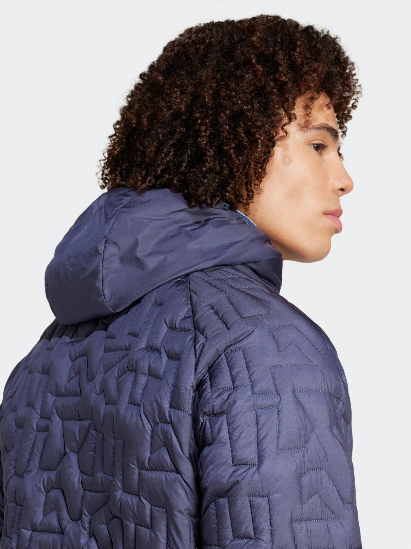 Image 4 of 5 of adidas Terrex Mens Xpr Lightly Filled Hiking Jacket - Navy