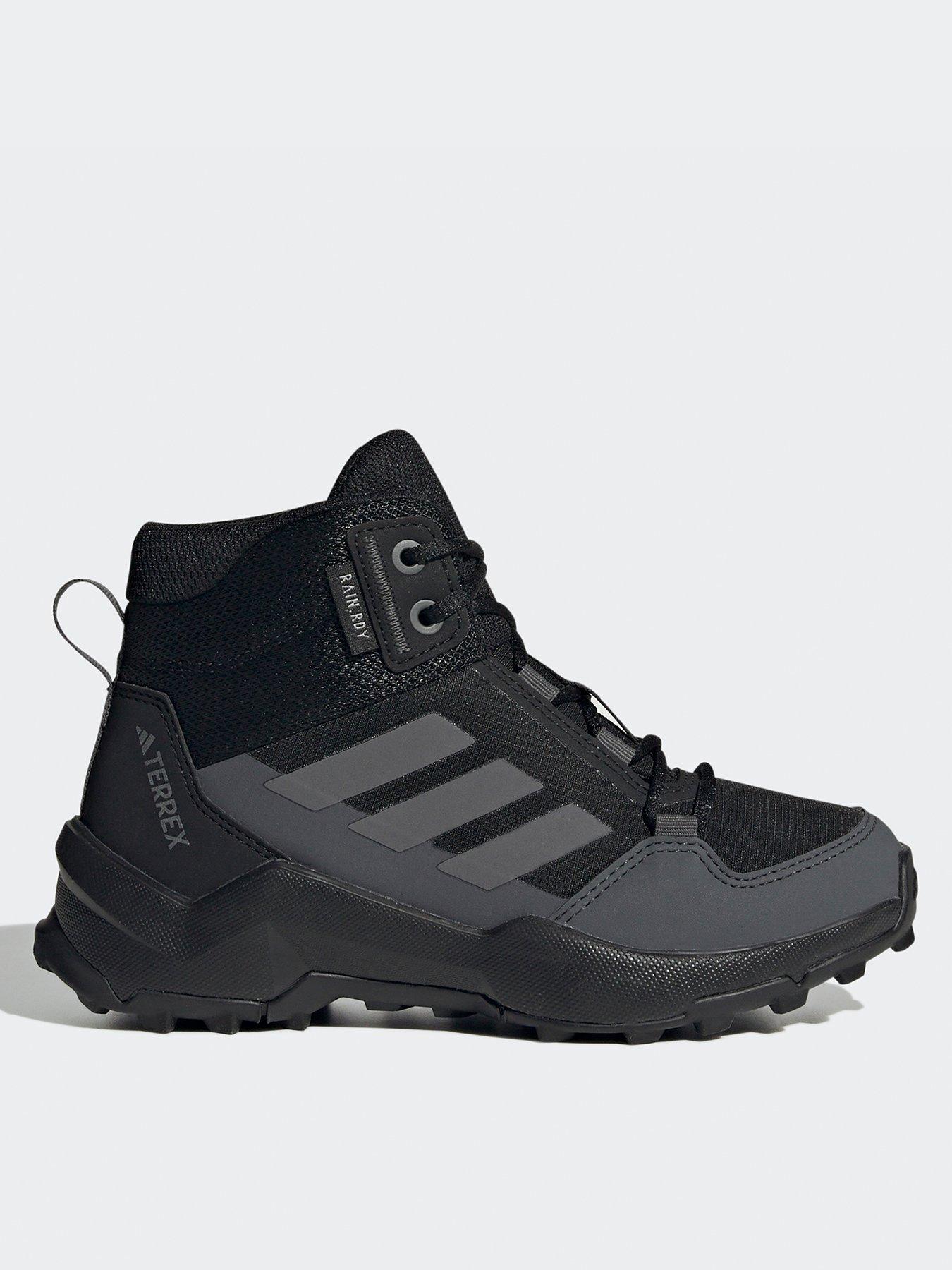 adidas-terrex-kids-ax4-rain-ready-waterproof-hiking-boots--dark-grey