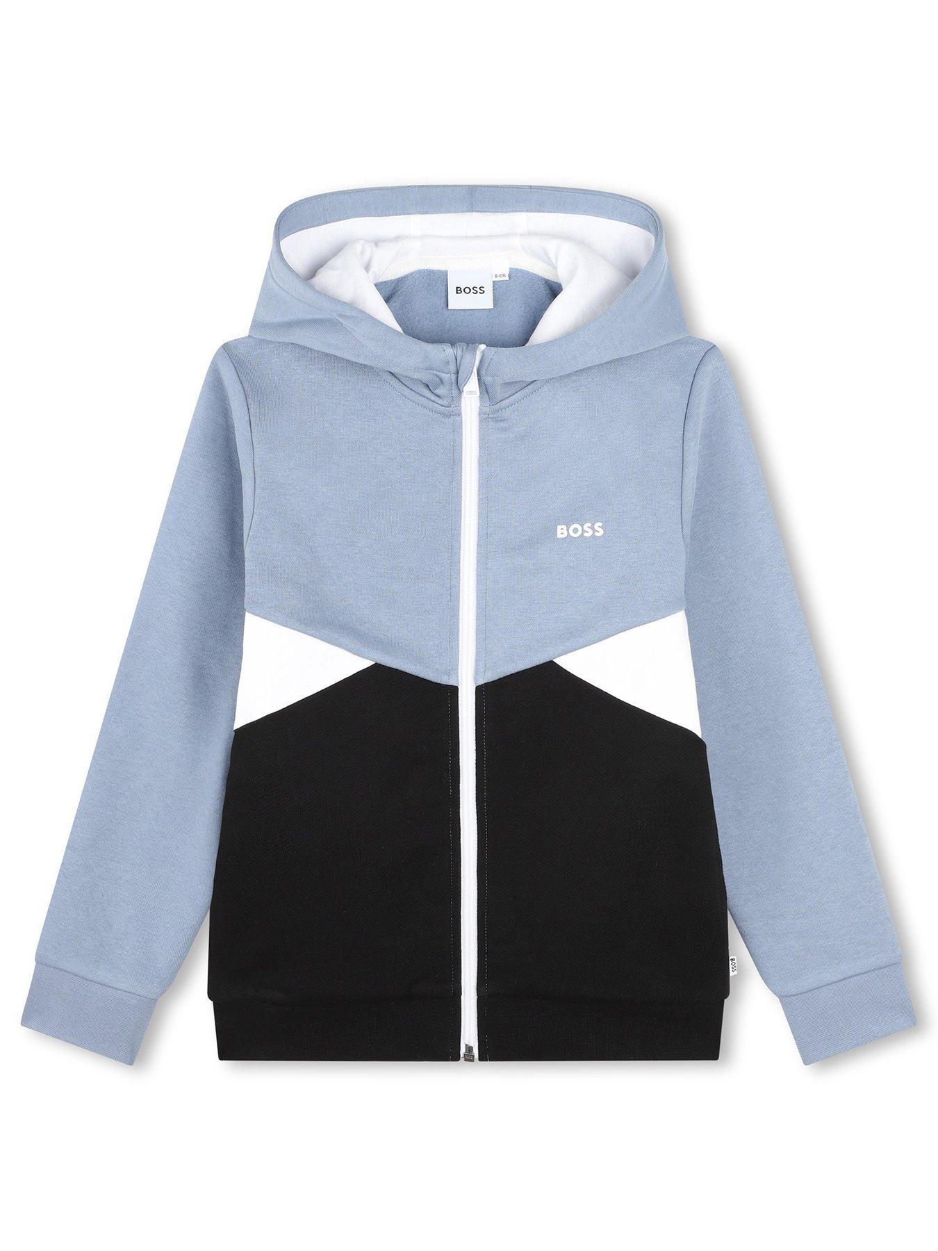 boss-boys-colour-block-zip-thru-hoodie-black