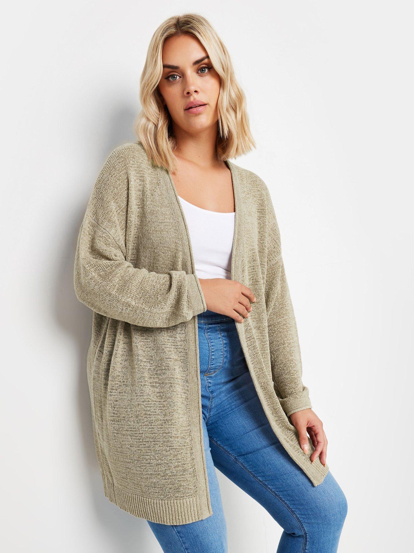 yours-curve-tape-yarn-midi-cardigan-natural