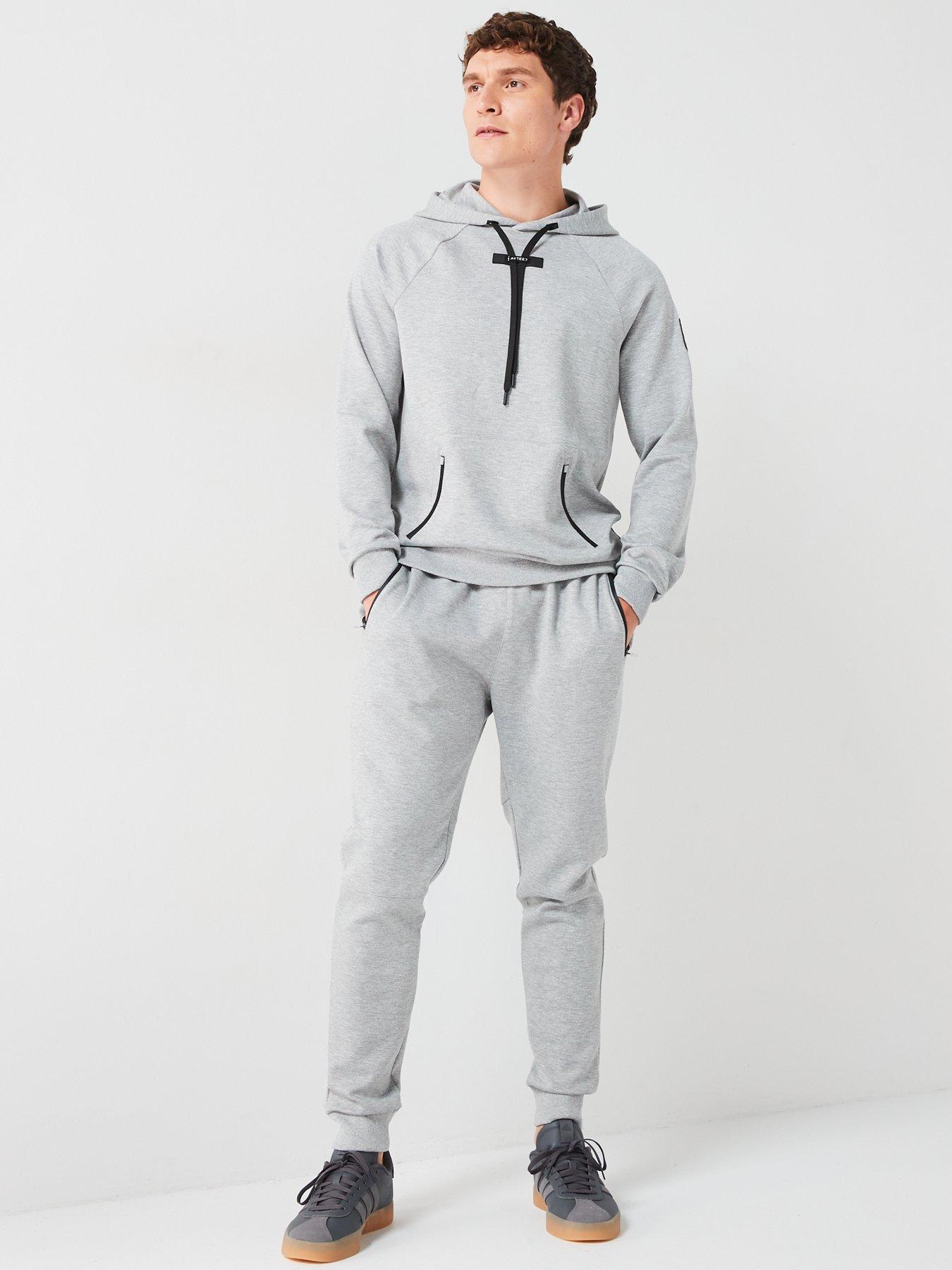 Image 3 of 4 of Aytee7 x Very Technical Interlock Jogger - Marl Grey