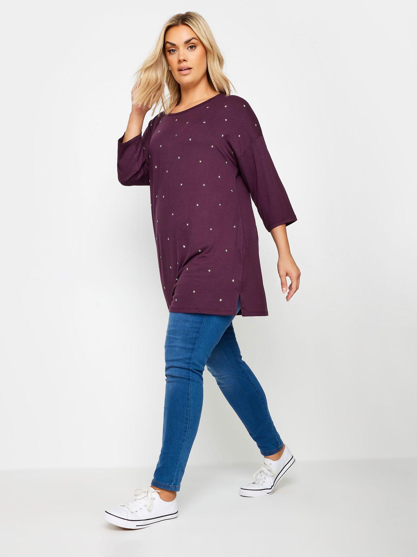 yours-curve-star-embellished-swing-top-purpleback