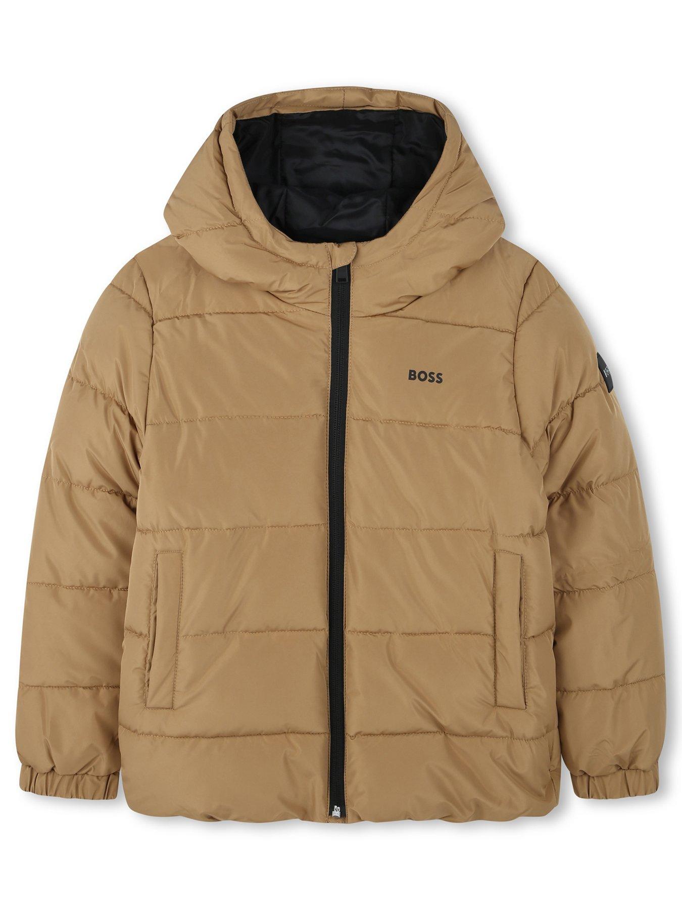 undefined Boys Padded Coat - Beige