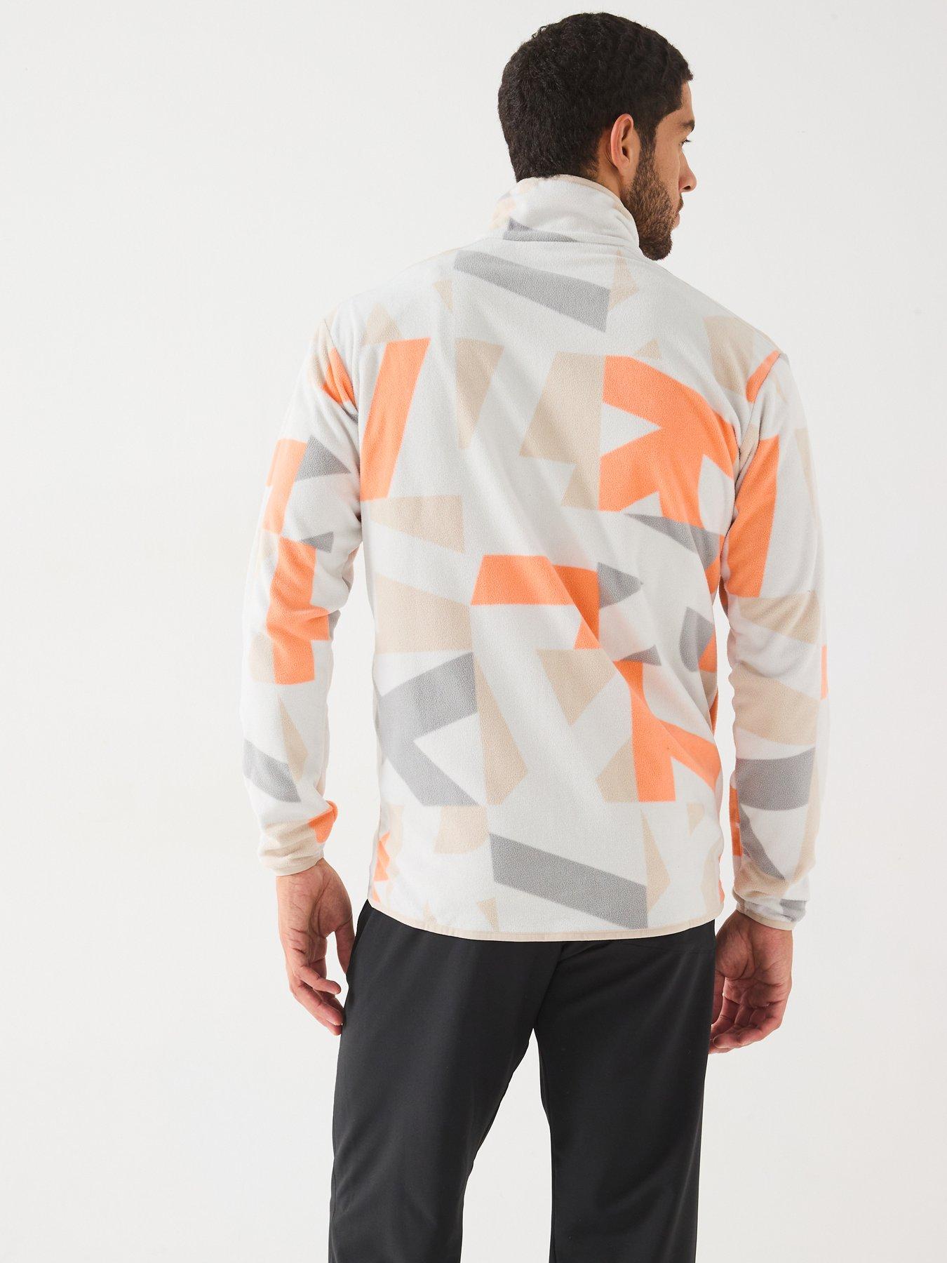 adidas-terrex-mens-mountain-printed-full-zip-fleece--orangestillFront