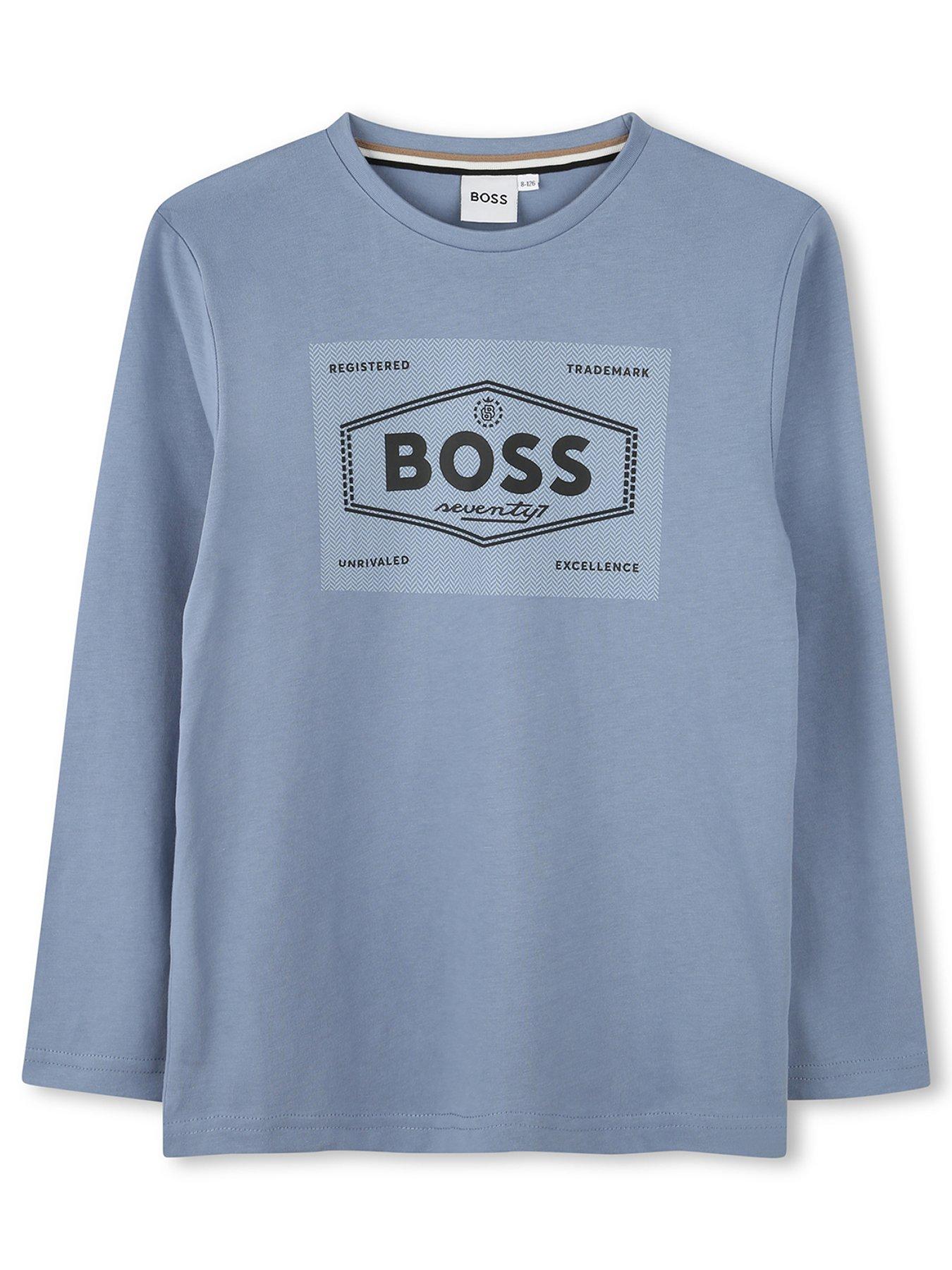 boss-boys-long-sleeve-logo-t-shirt-blue