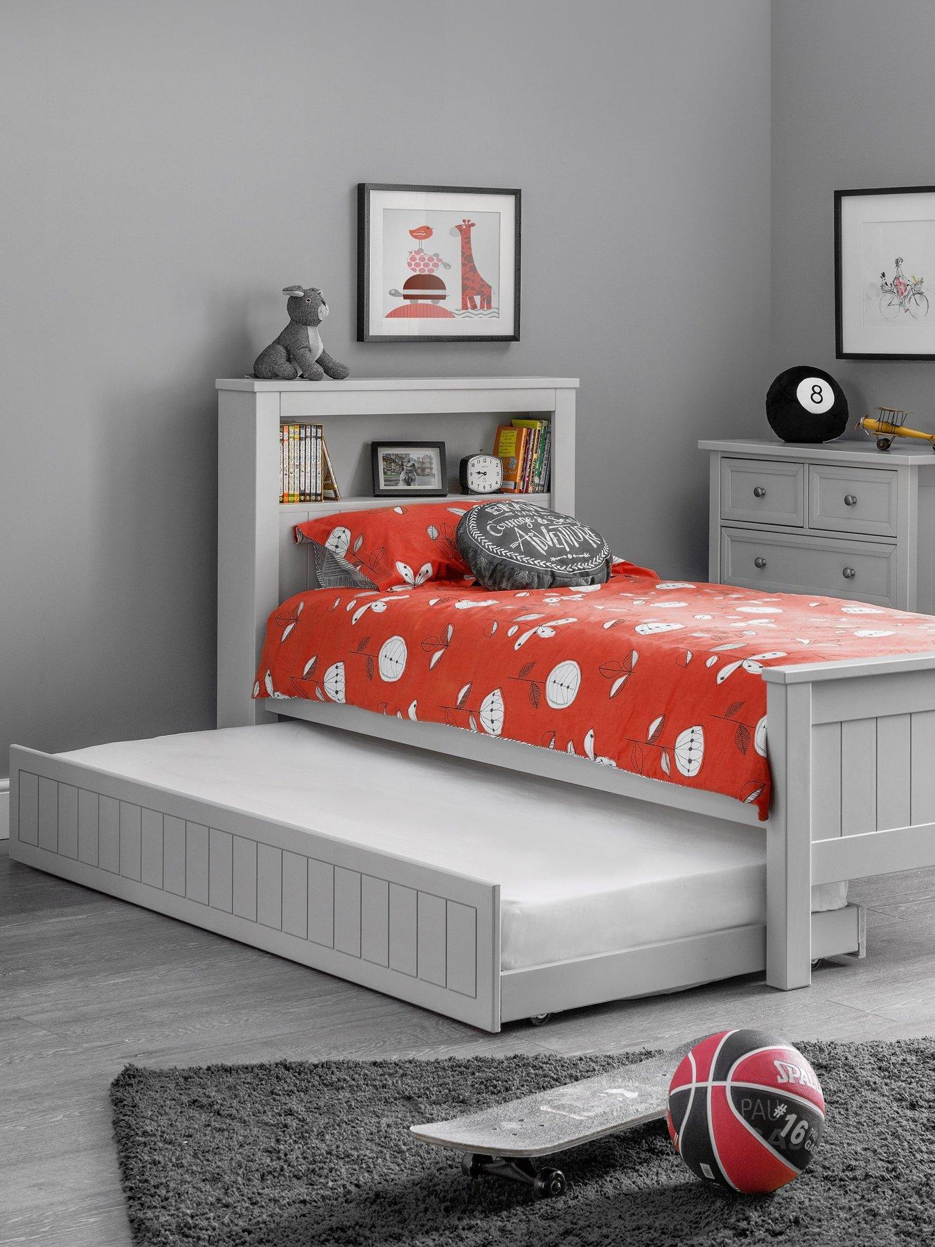 Julian Bowen Set Of Maine Bookcase Bed & Underbed