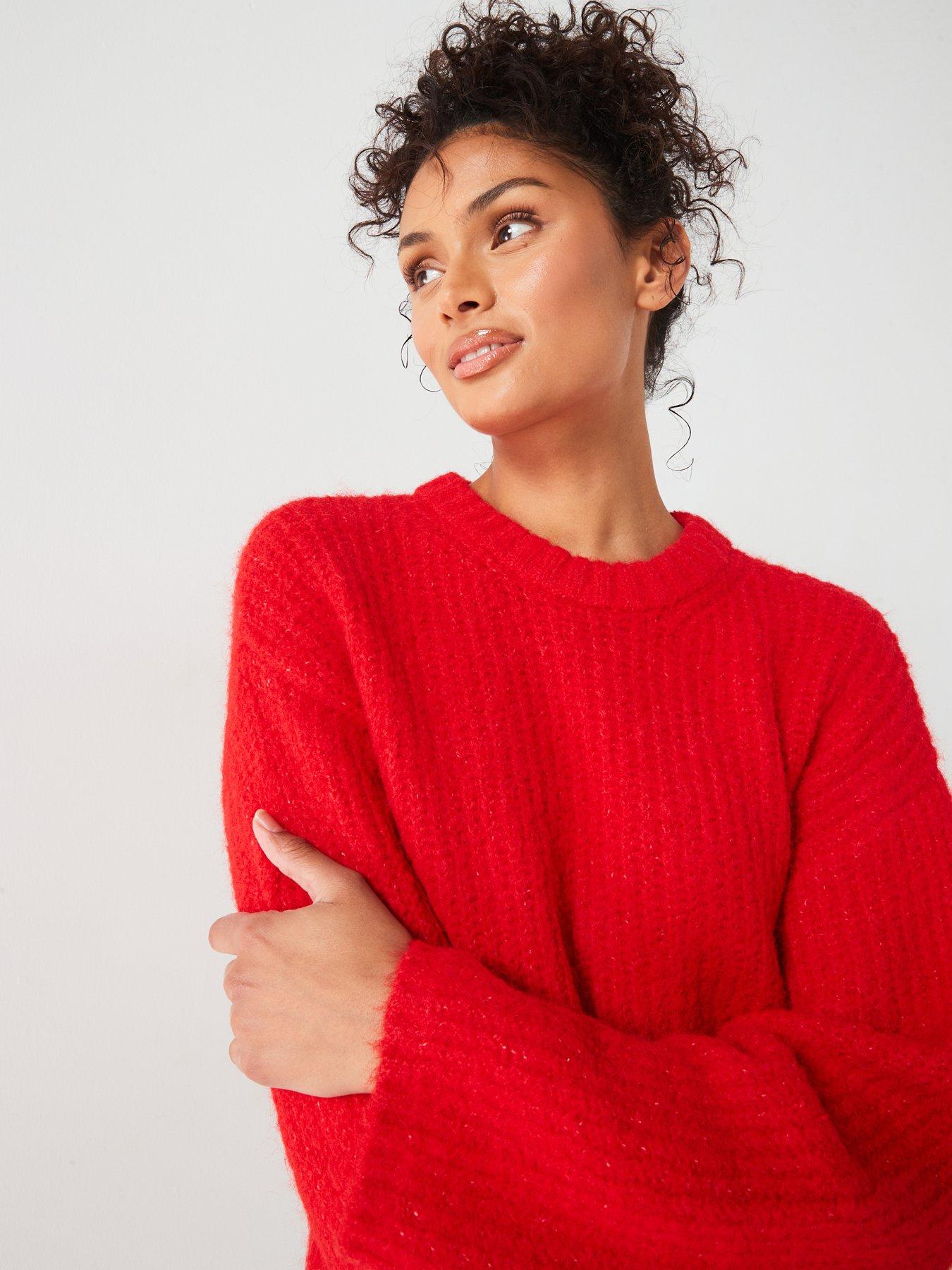 v-by-very-relaxed-fit-oversized-jumper-with-wool-reddetail