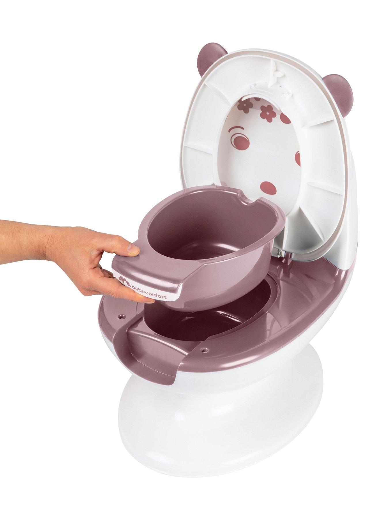 Image 3 of 5 of Bebe Confort Mini Size Toddler Toilet- Pink