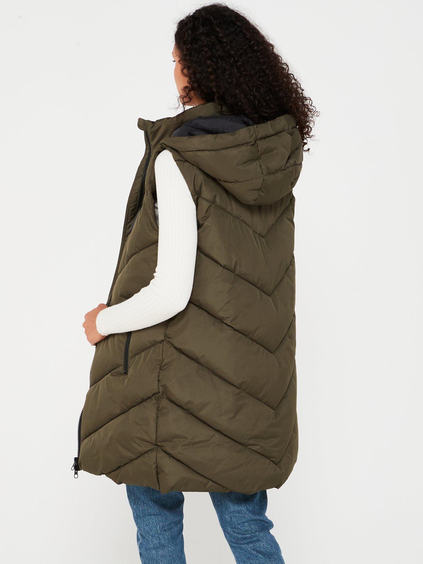 jdy-padded-hooded-longline-gilet-greenstillFront