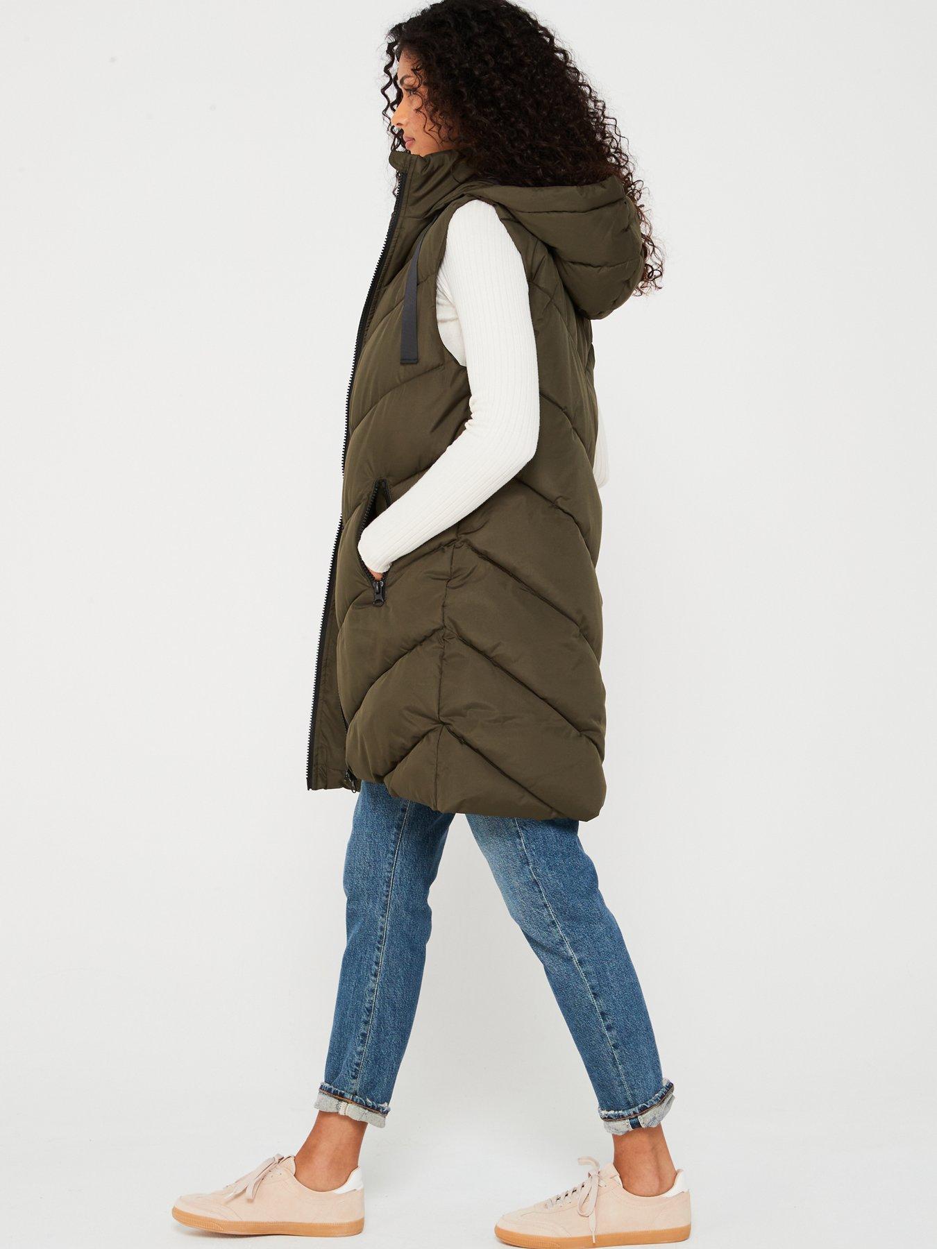 jdy-padded-hooded-longline-gilet-greendetail