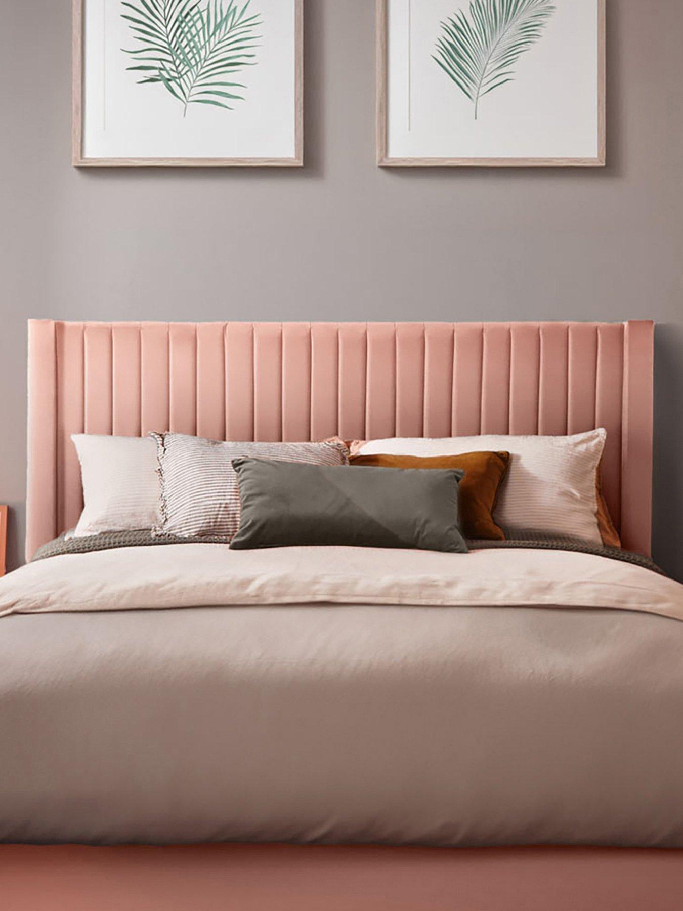 silentnight-velvet-slumber-headboard-blush