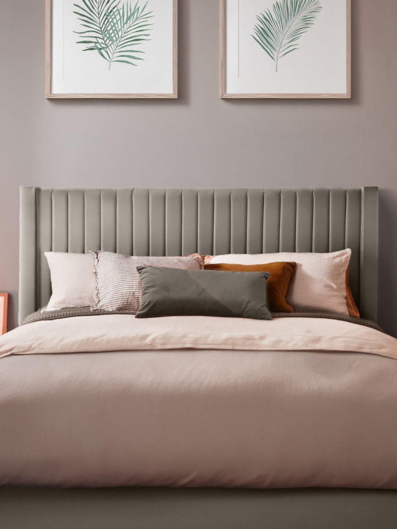 silentnight-velvet-slumber-headboard-silver