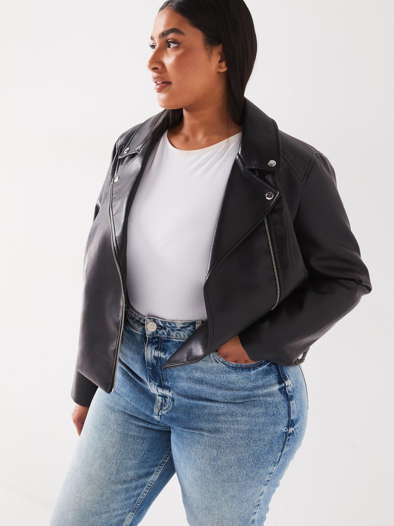 vero-moda-curve-short-faux-leather-jacket-blackdetail