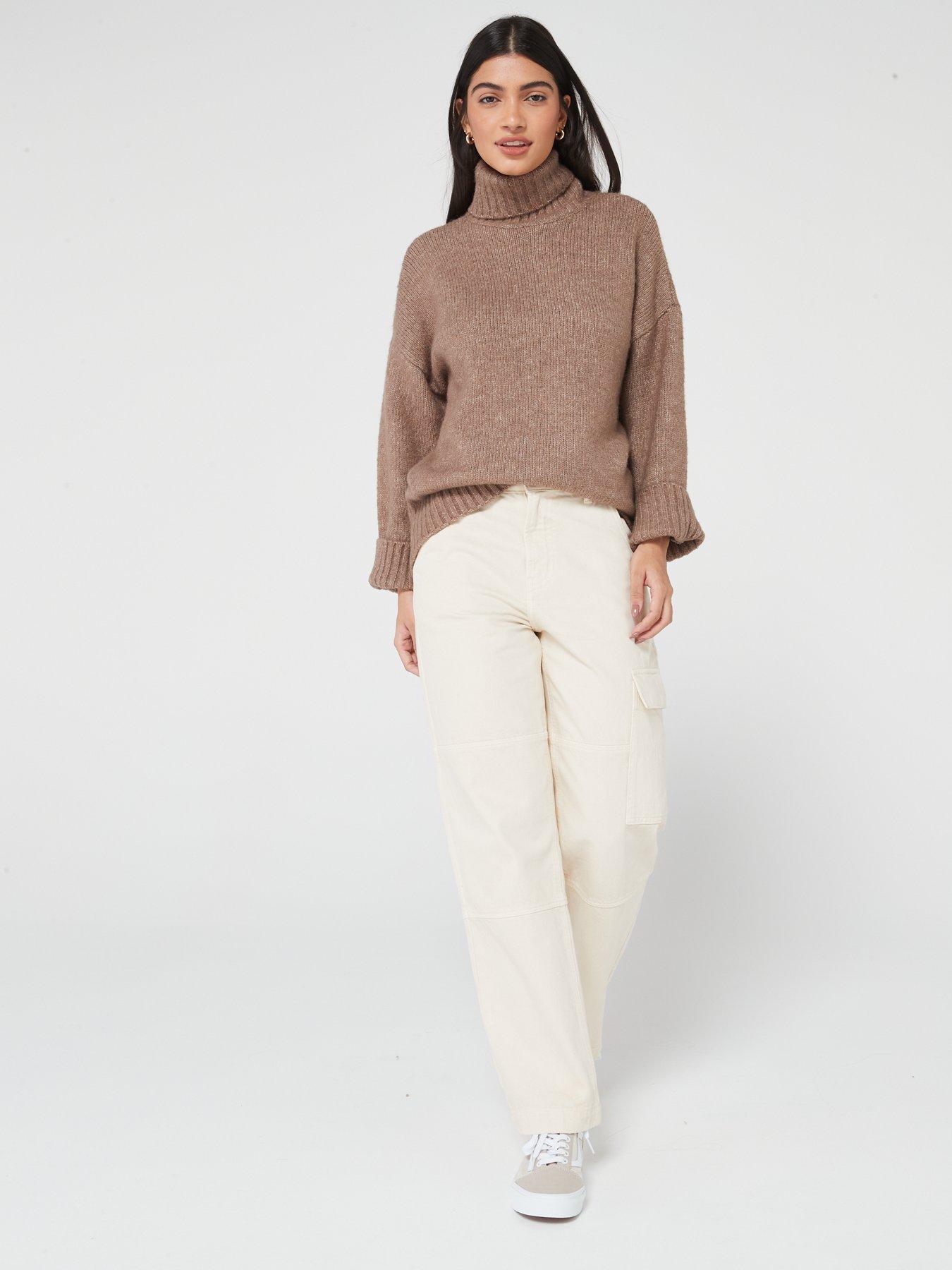 pieces-roll-neck-knitted-jumper-beigeback